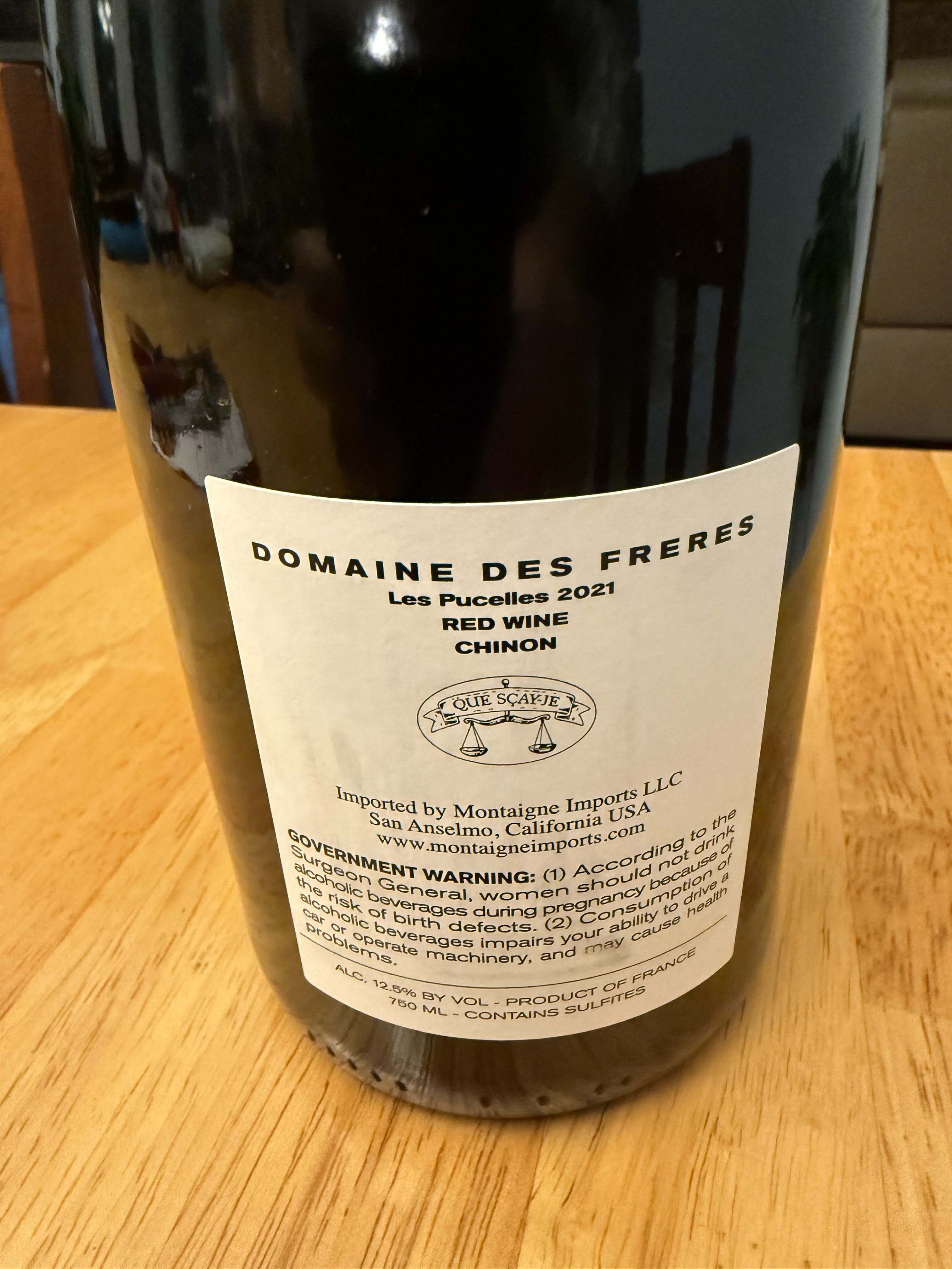 Back of the bottle