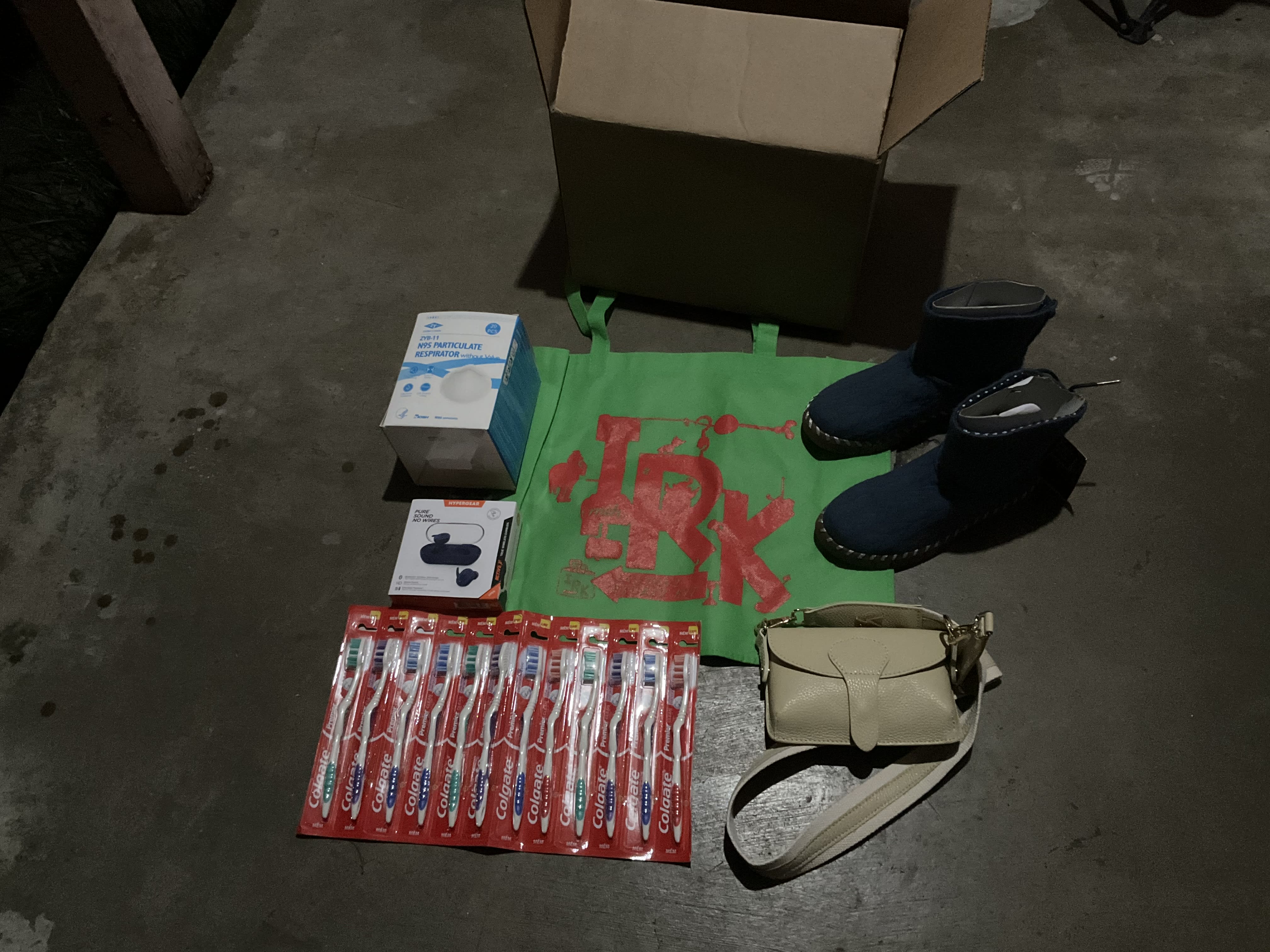 contents of box