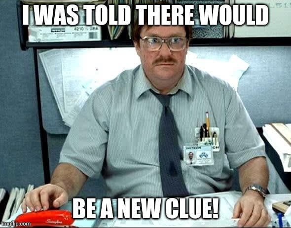 new clue