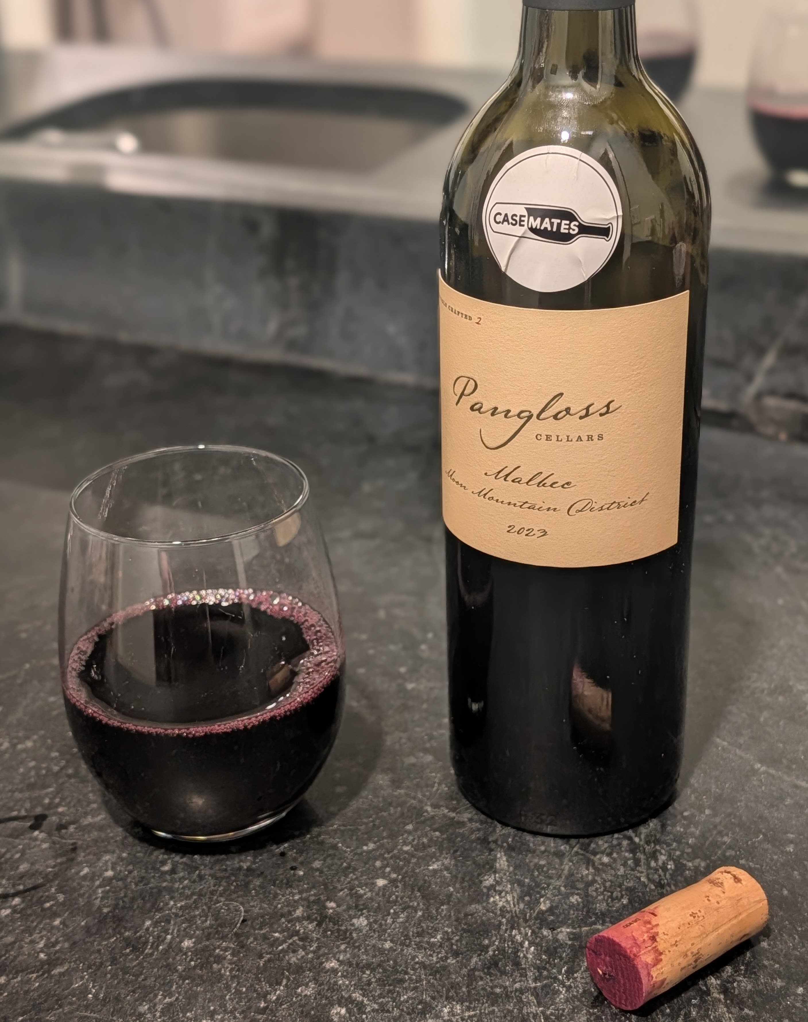 Pop and pour wine