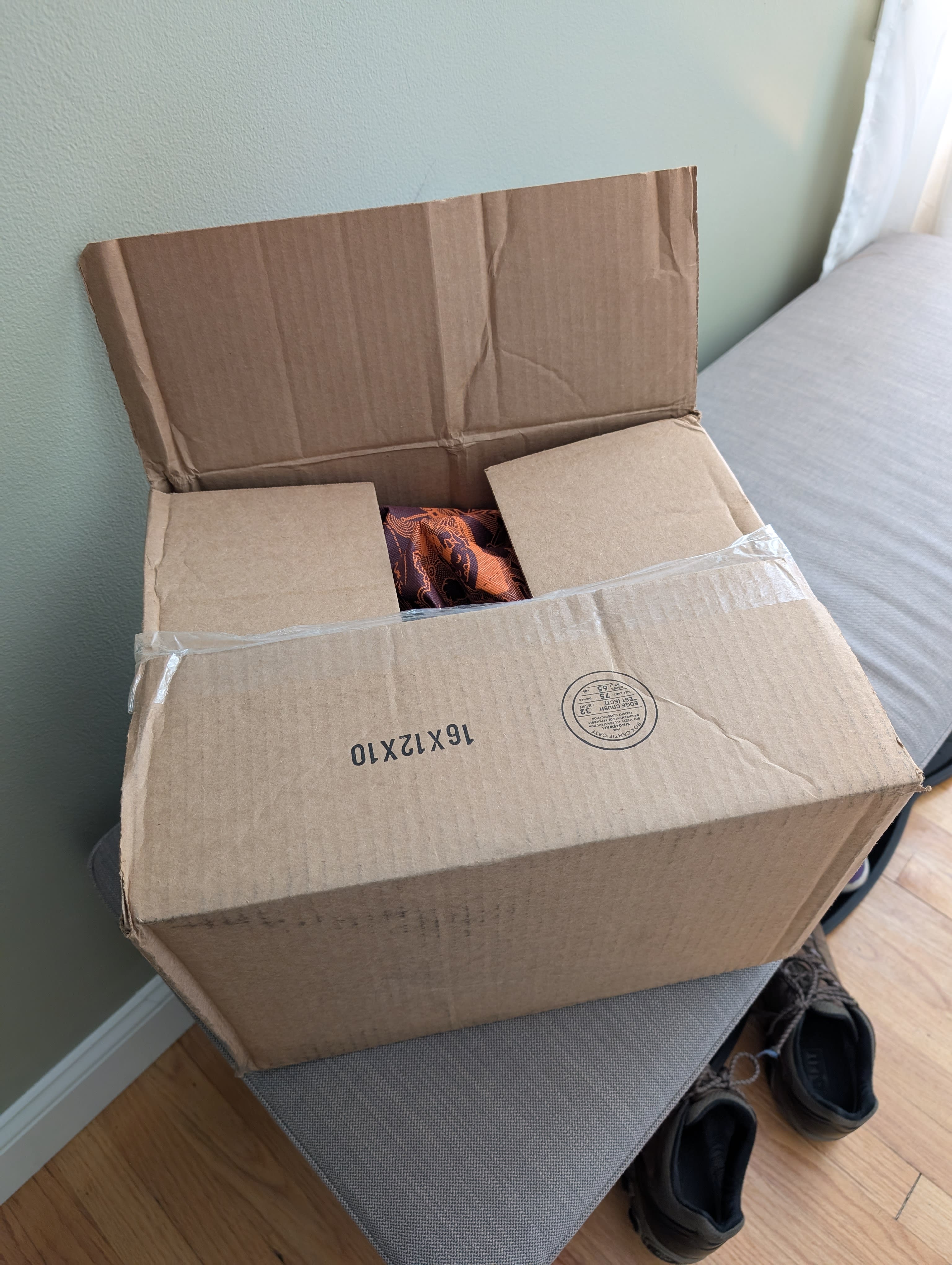 open box