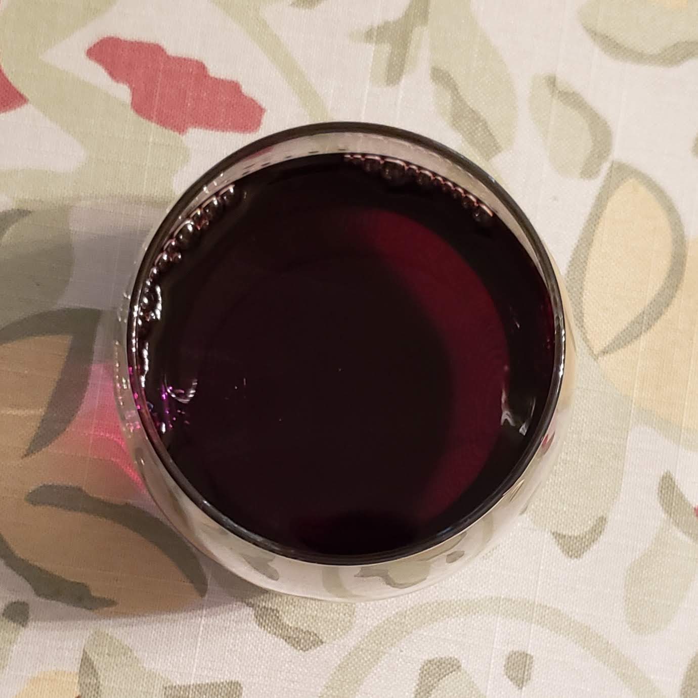 glass of wine