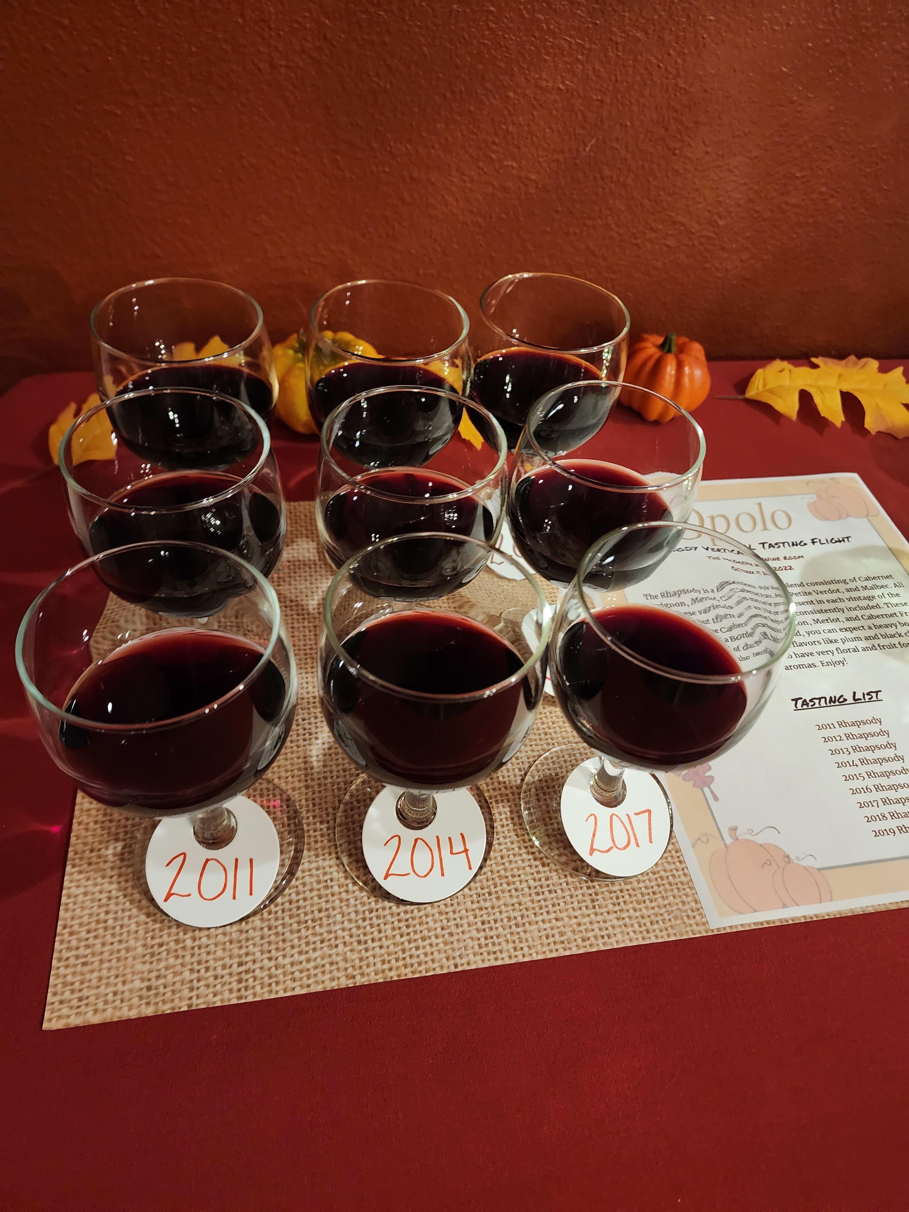 glasses of wine