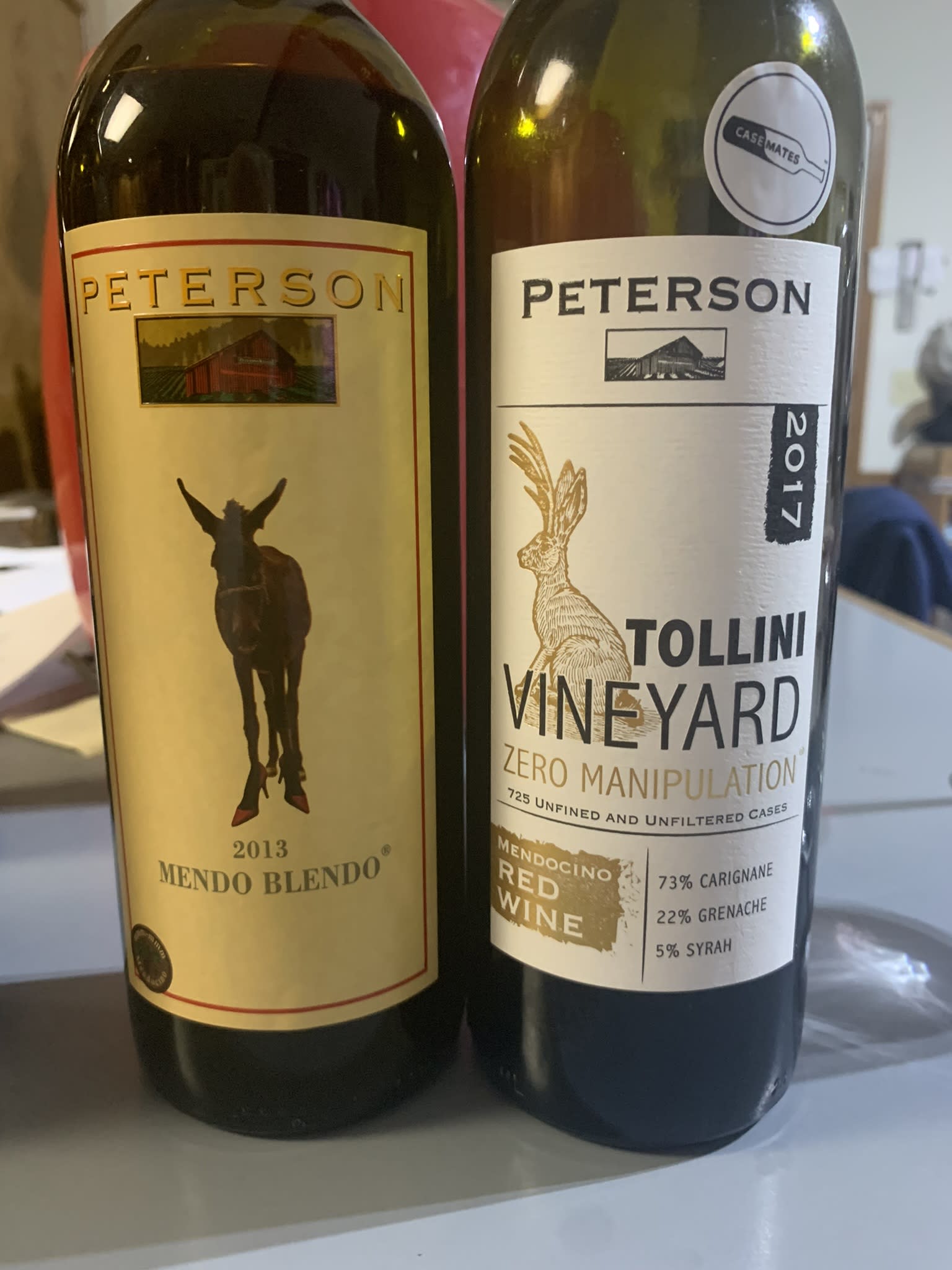 Peterson Blend order of preference