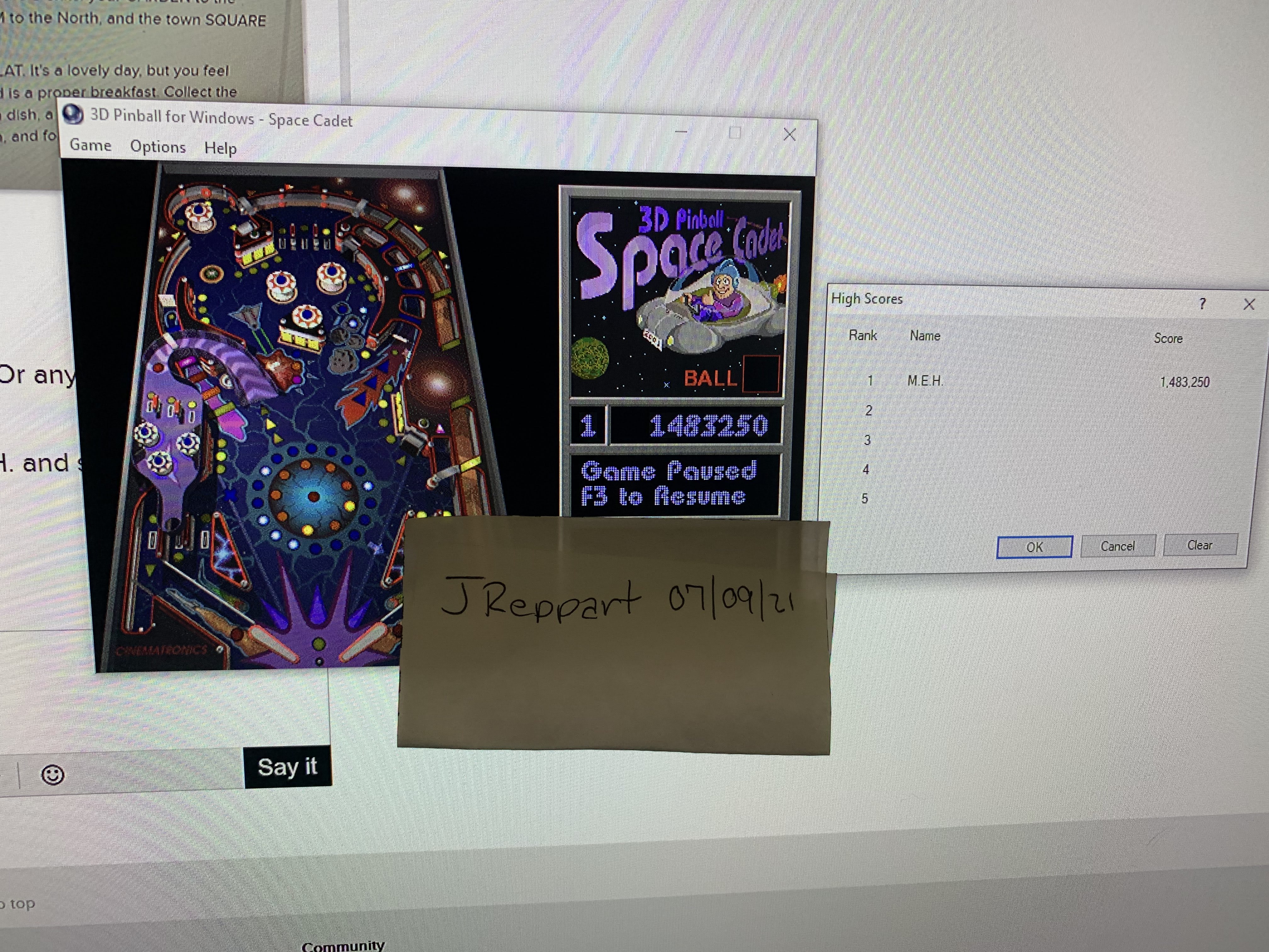 3DSpace Cadet