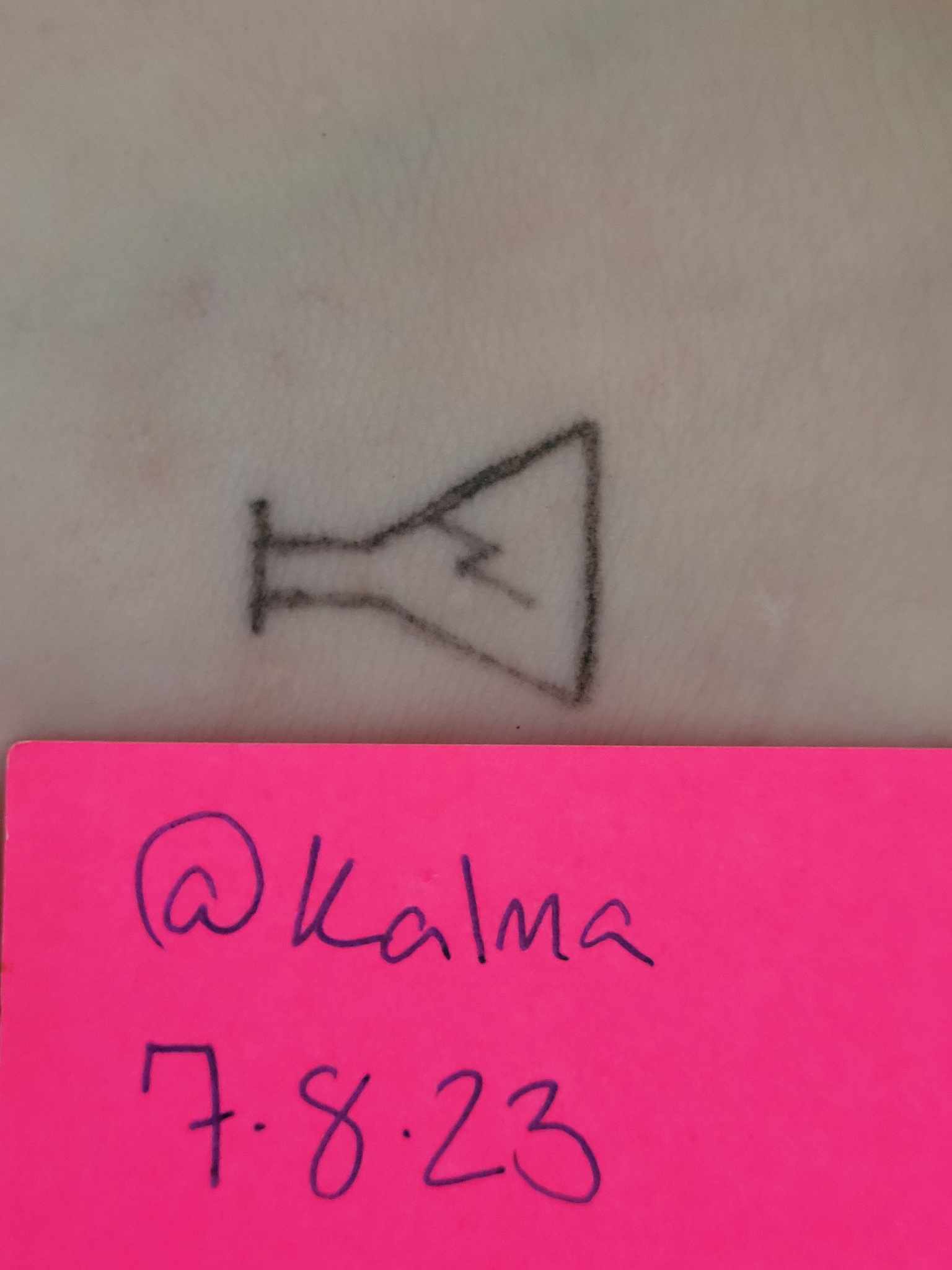 aTattoo worthy of the title Meh tattoo