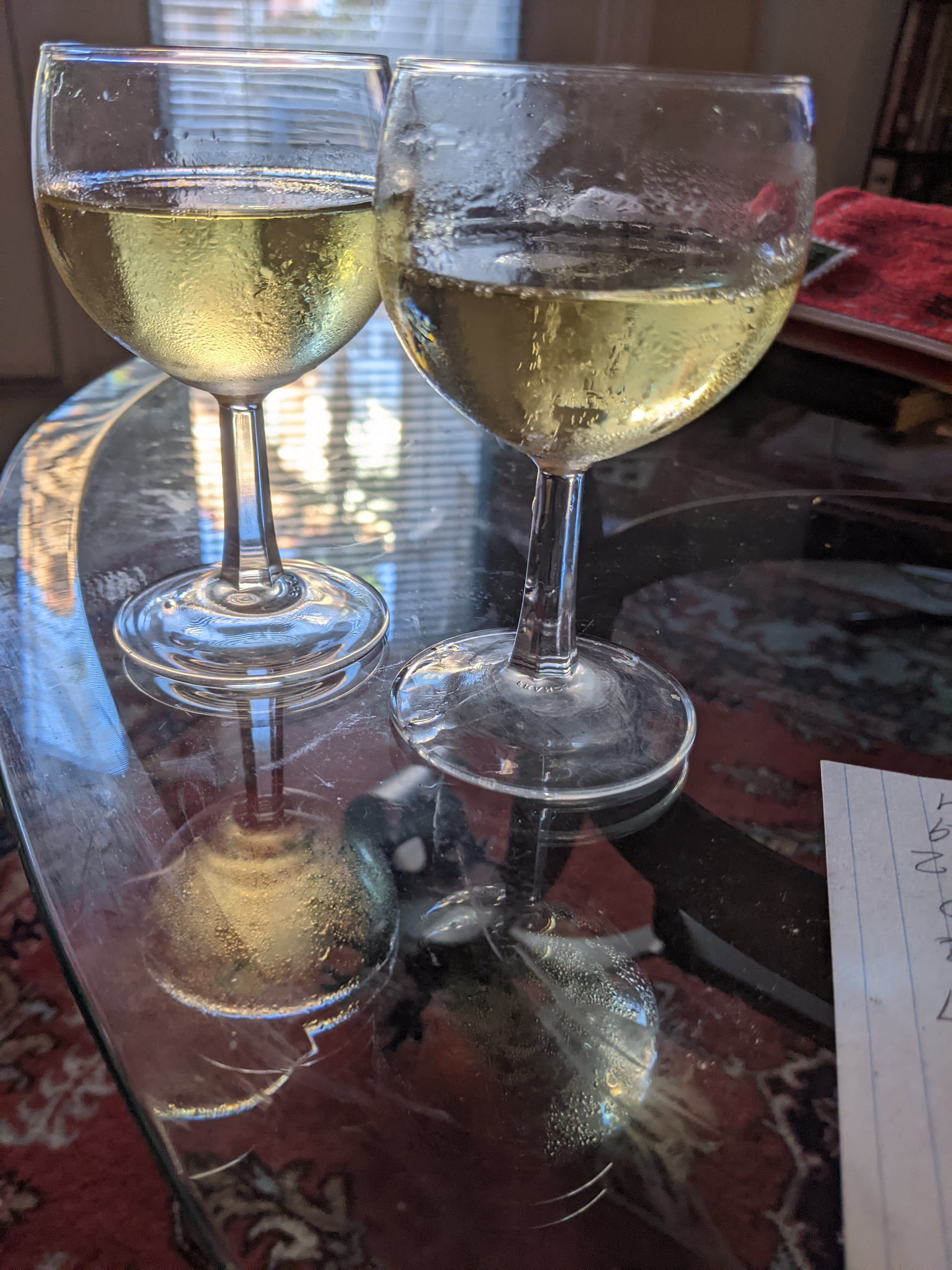 2 lil wine glasses