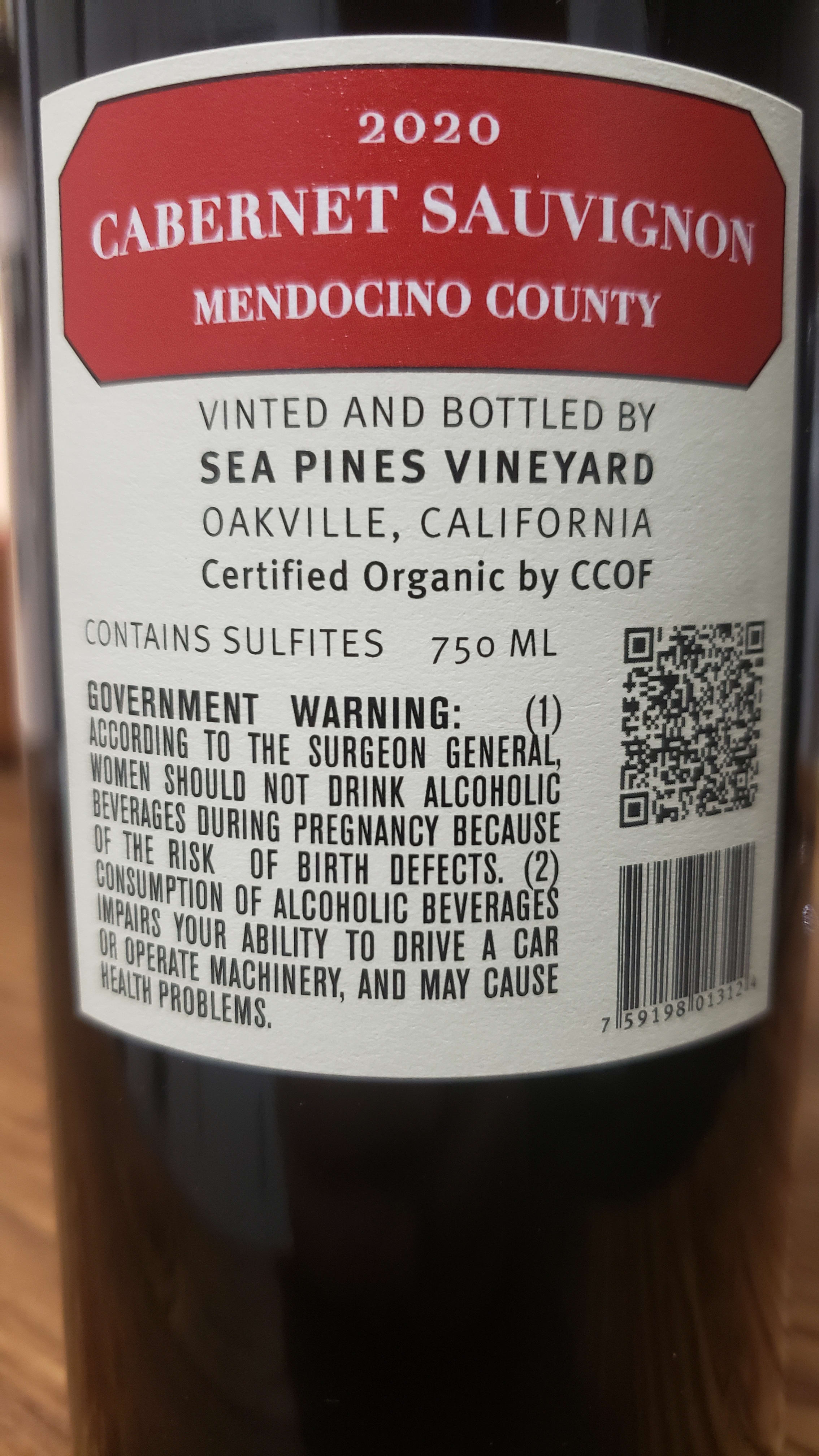 Rear Label