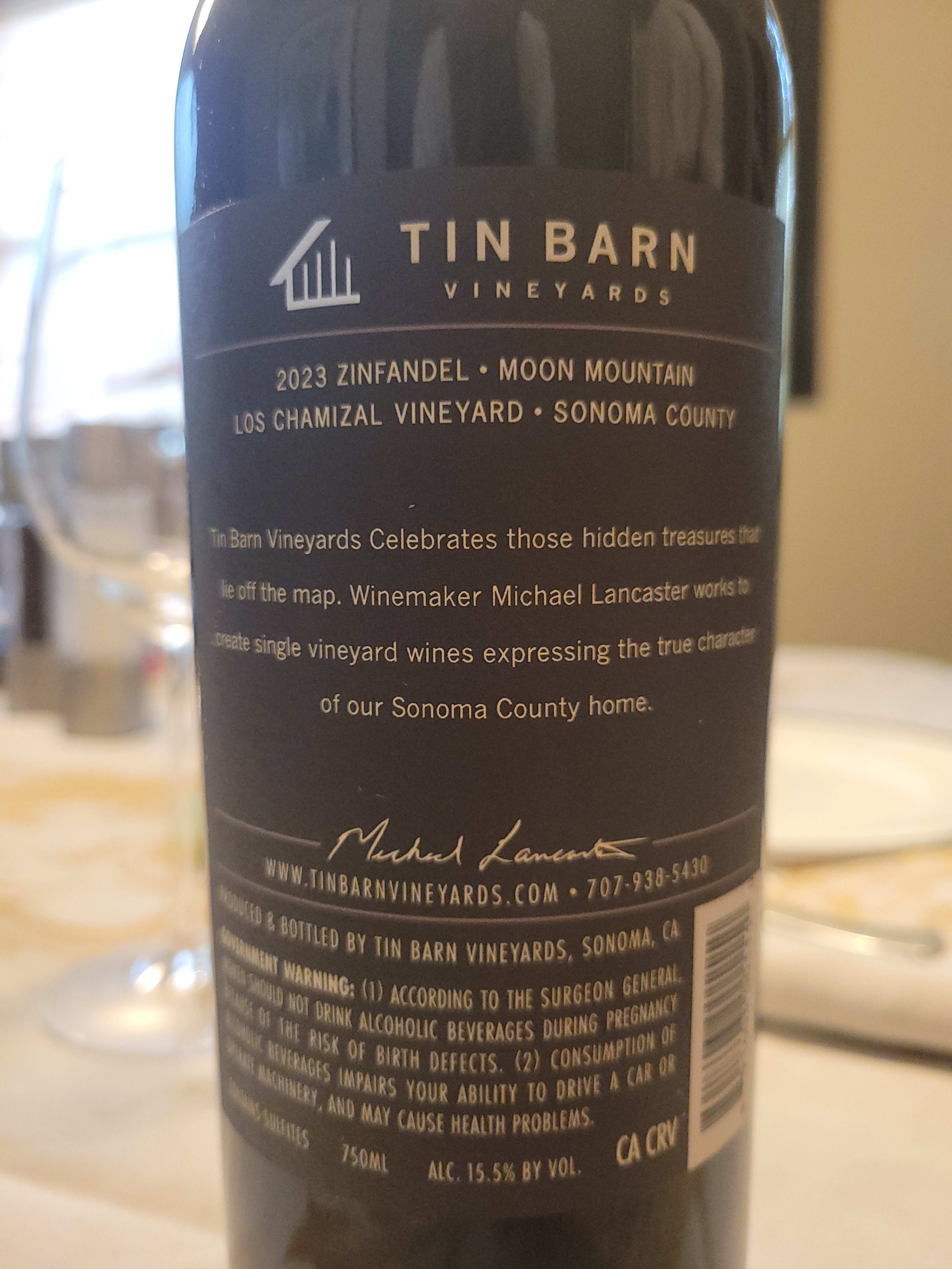back label