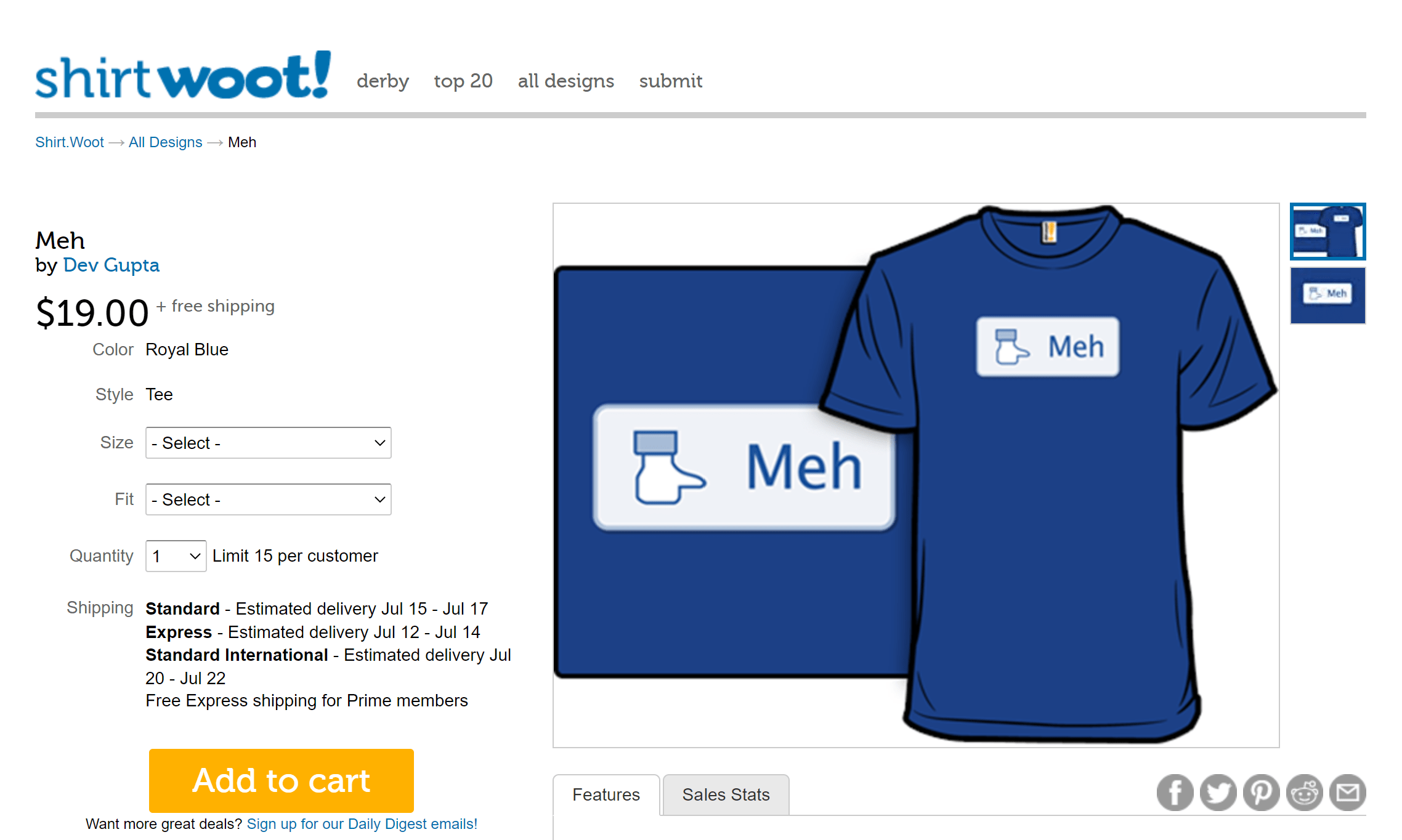 shirt meh