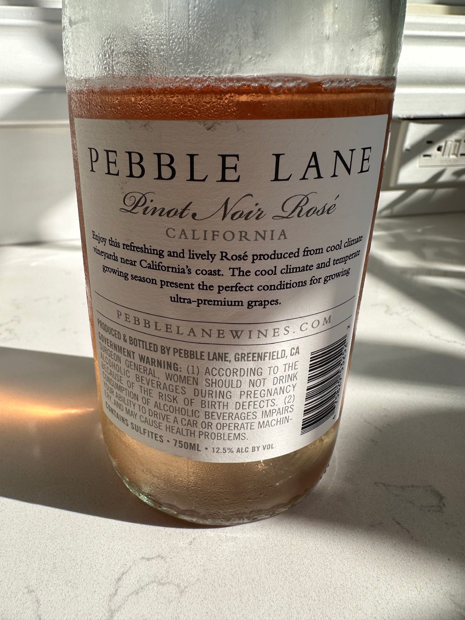 back label