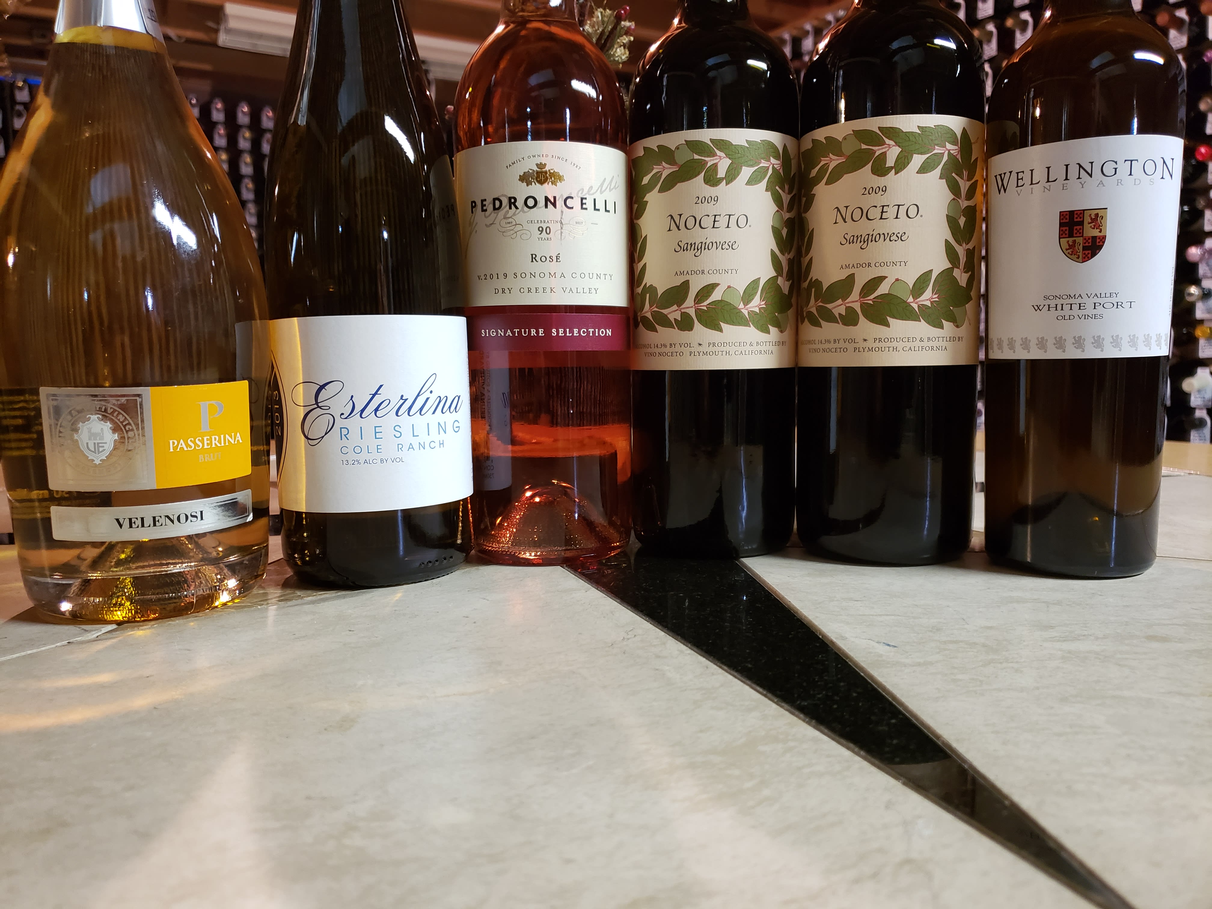 Christmas wines