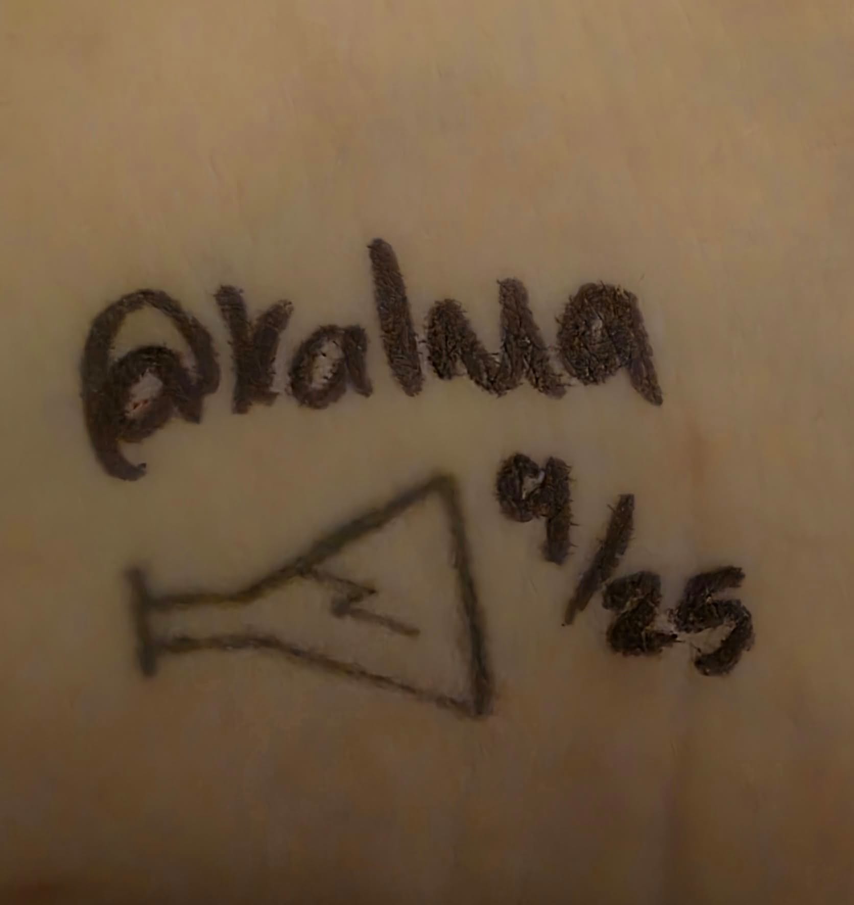 a sad little tattoo