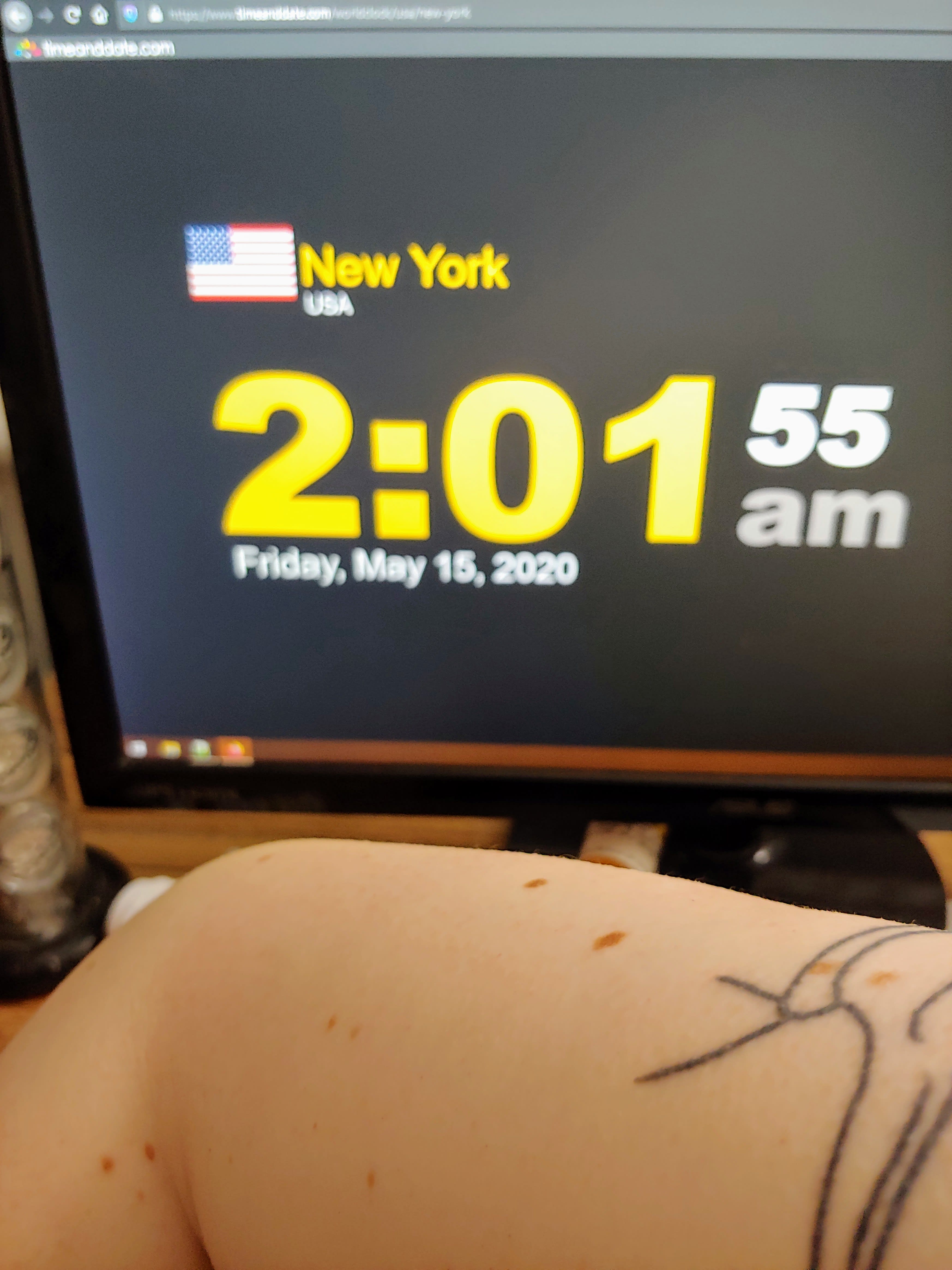 picture of tattoo and time