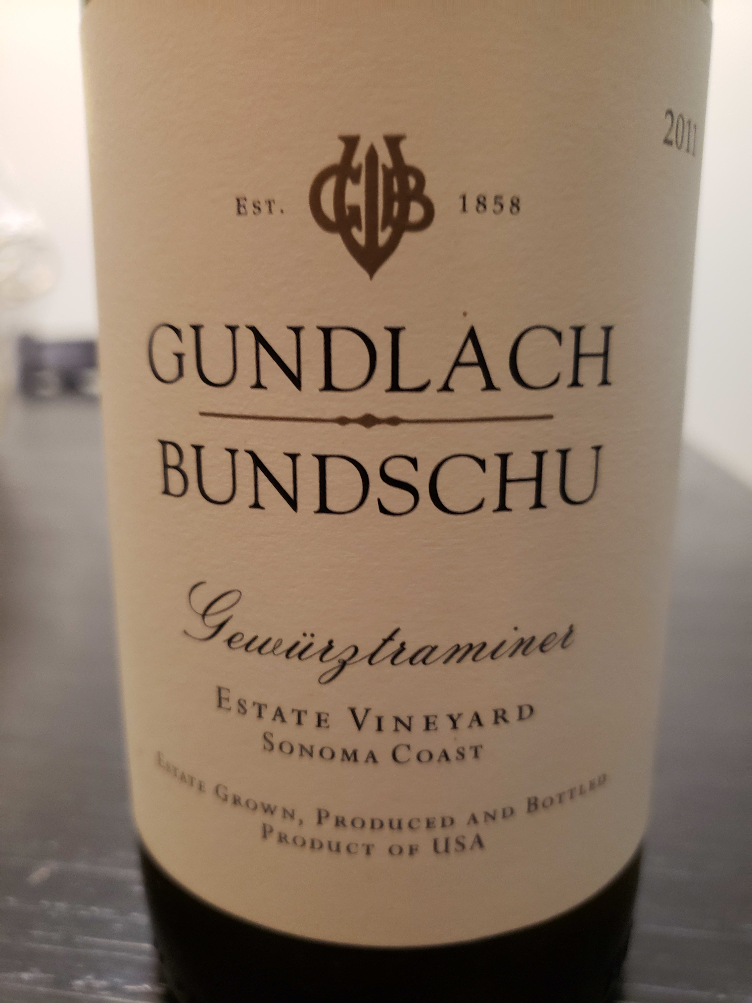 2011 gun bun gewurz