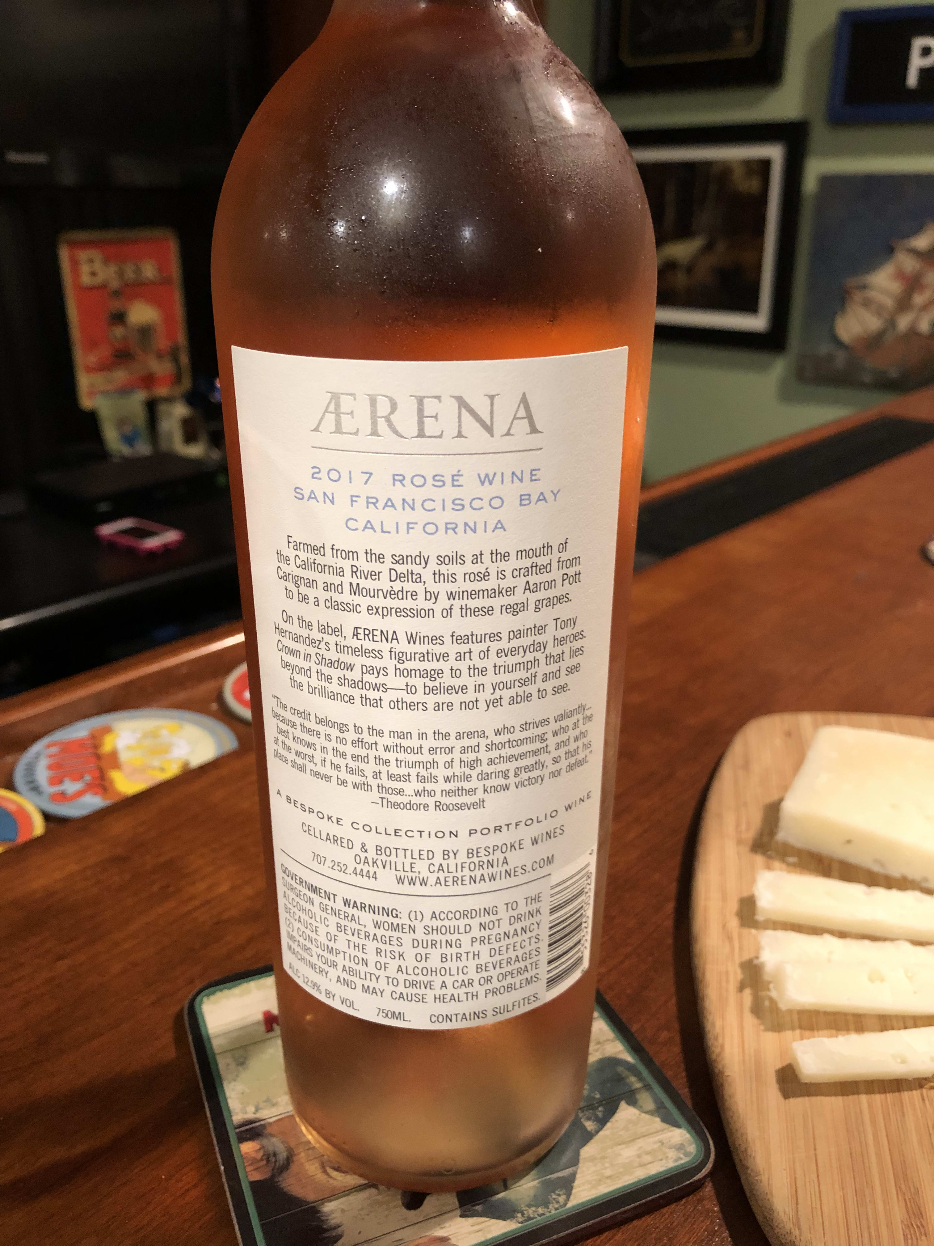 Aerena Bottle Back