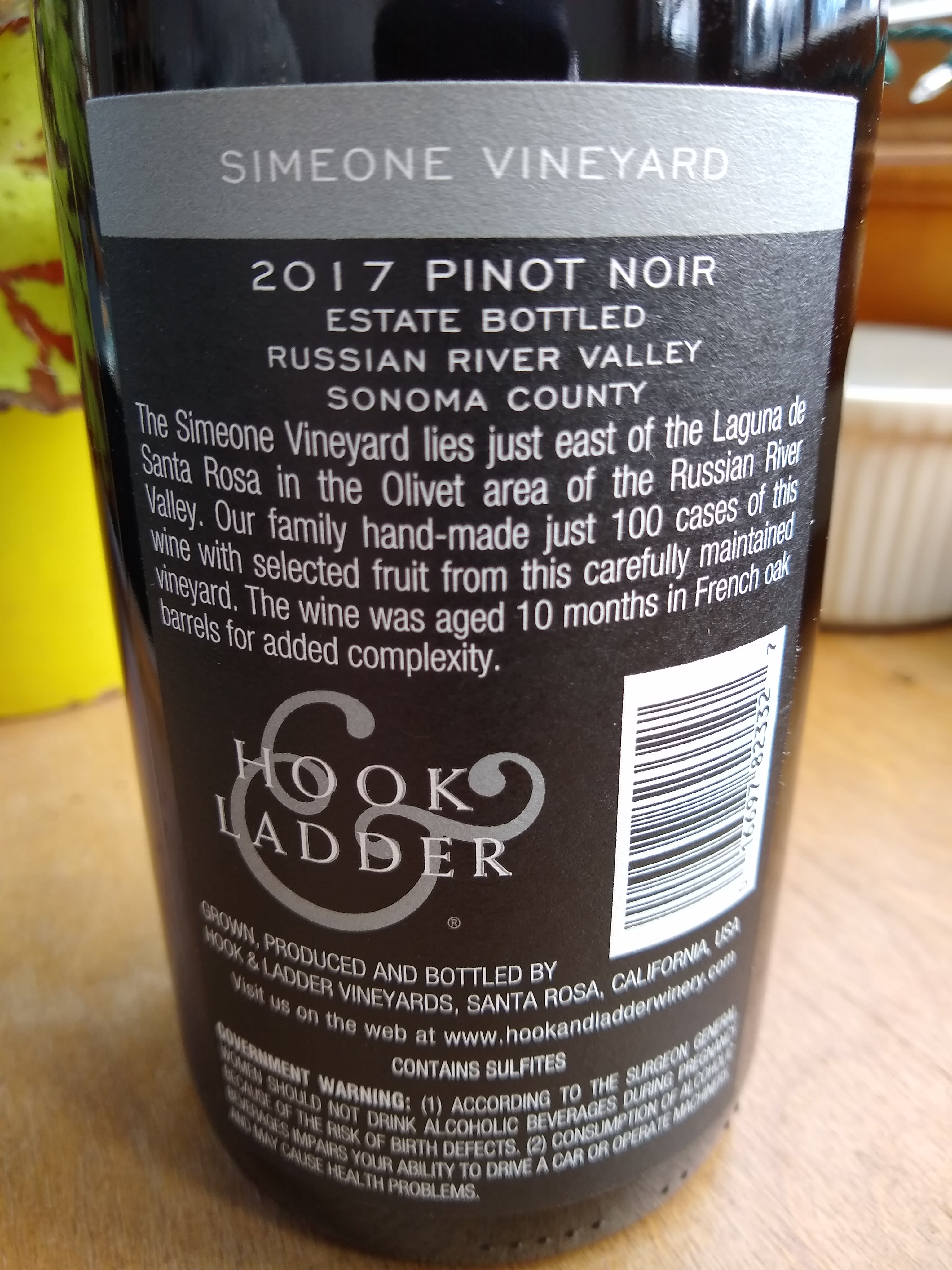 back of bottle