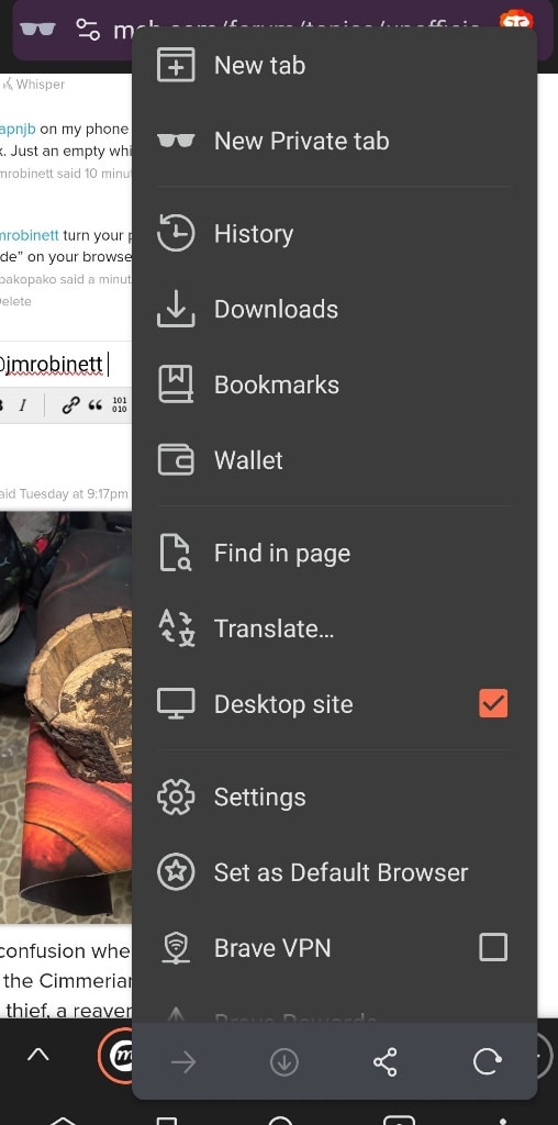 desktop mode