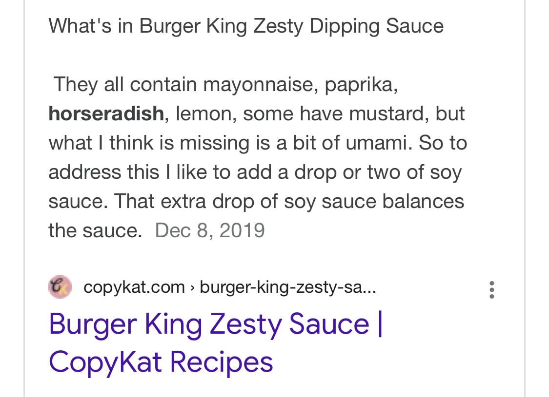 sauce