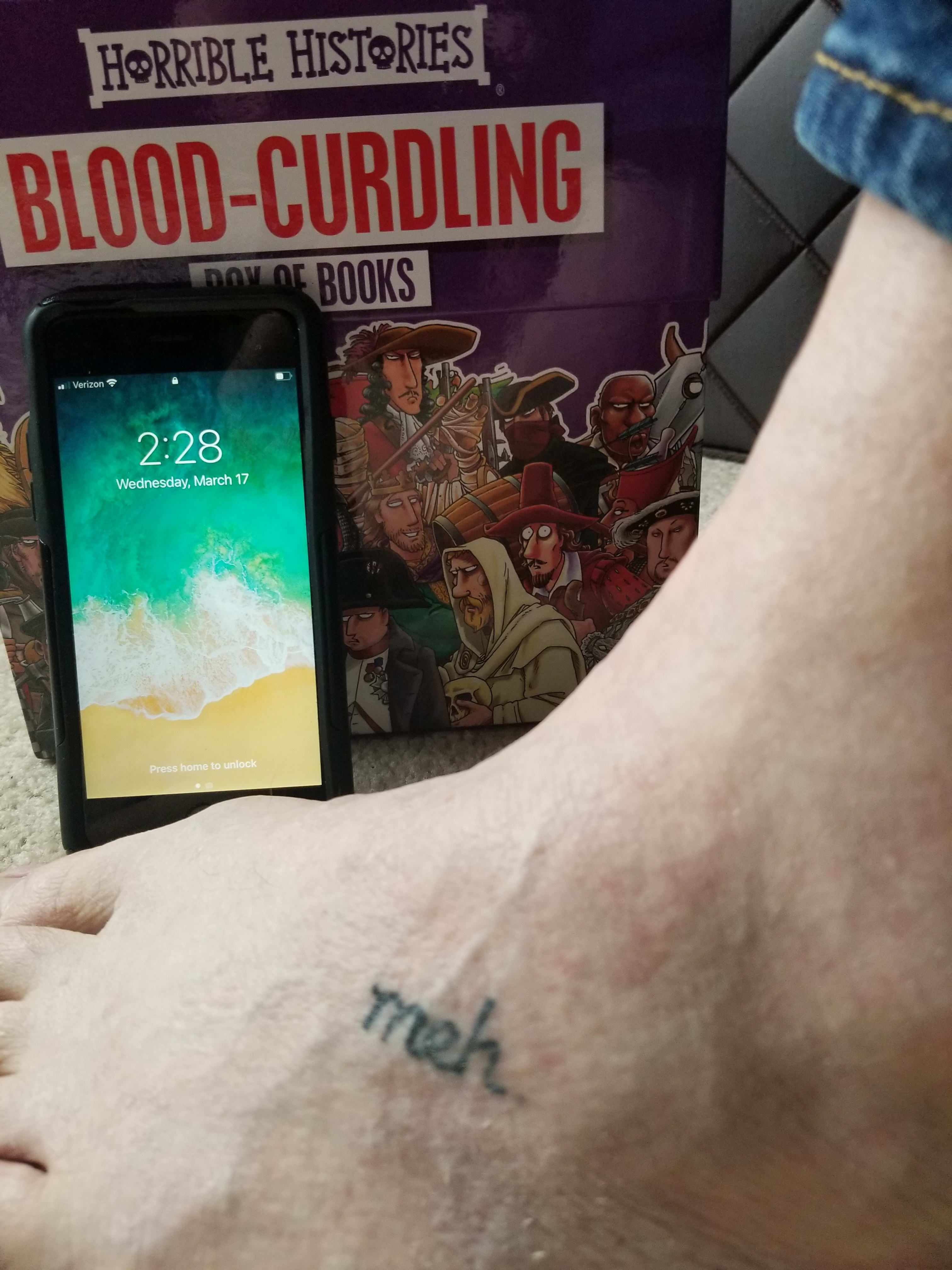 fugly foot!
