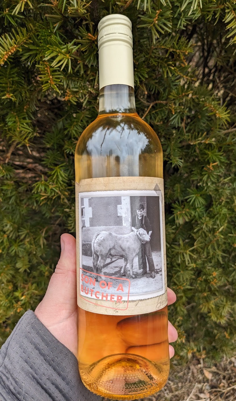 Front of bottle