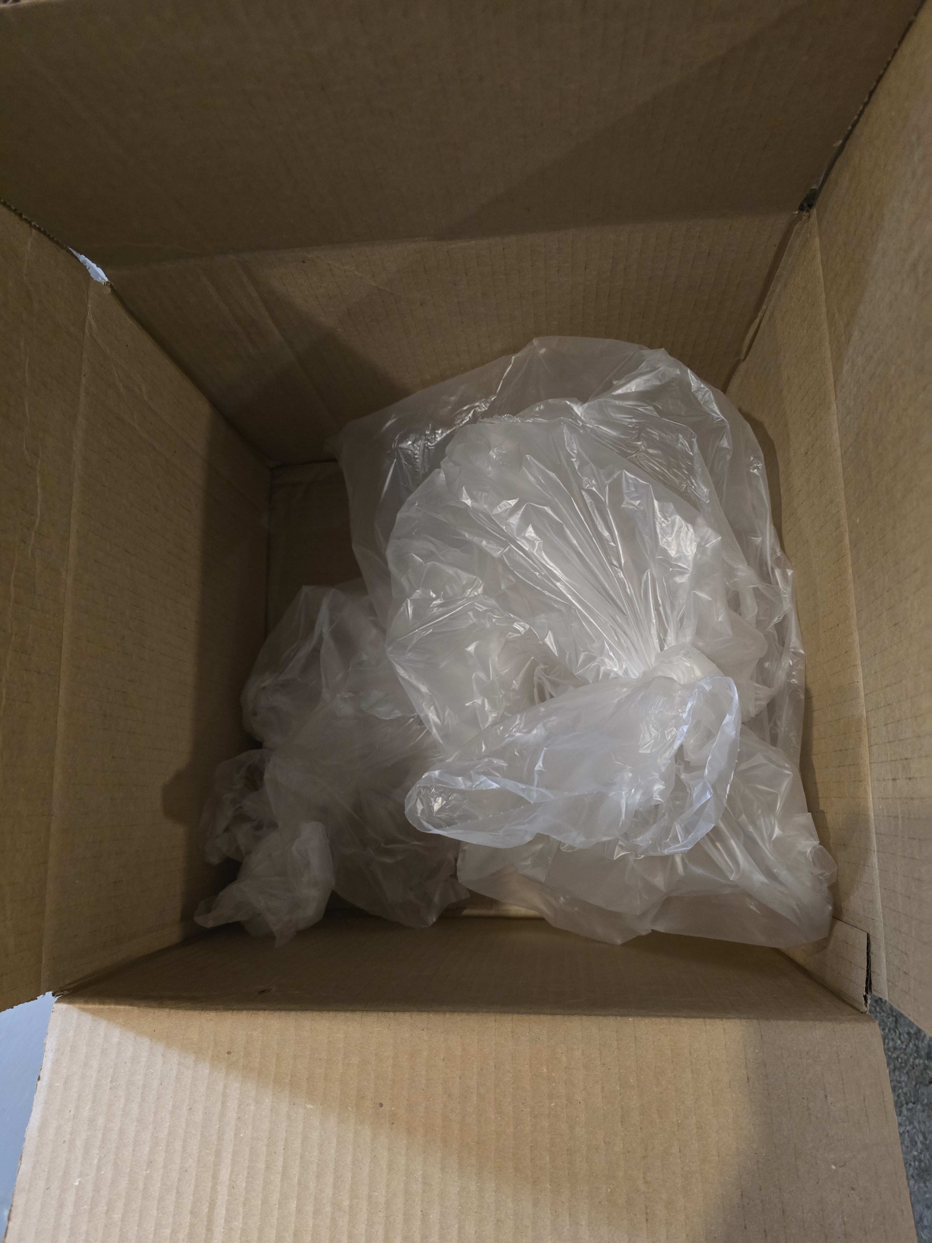 all the packaging