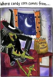 witch candy corn