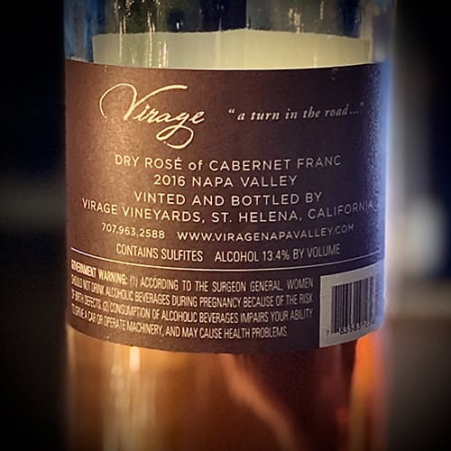 Virage Rear Label