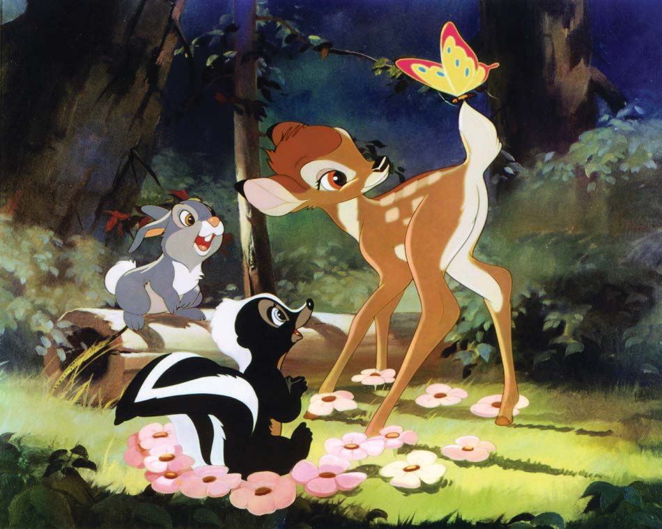 An image from the movie Bambi