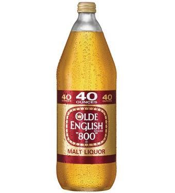 Olde English 800 in 40 oz. bottle