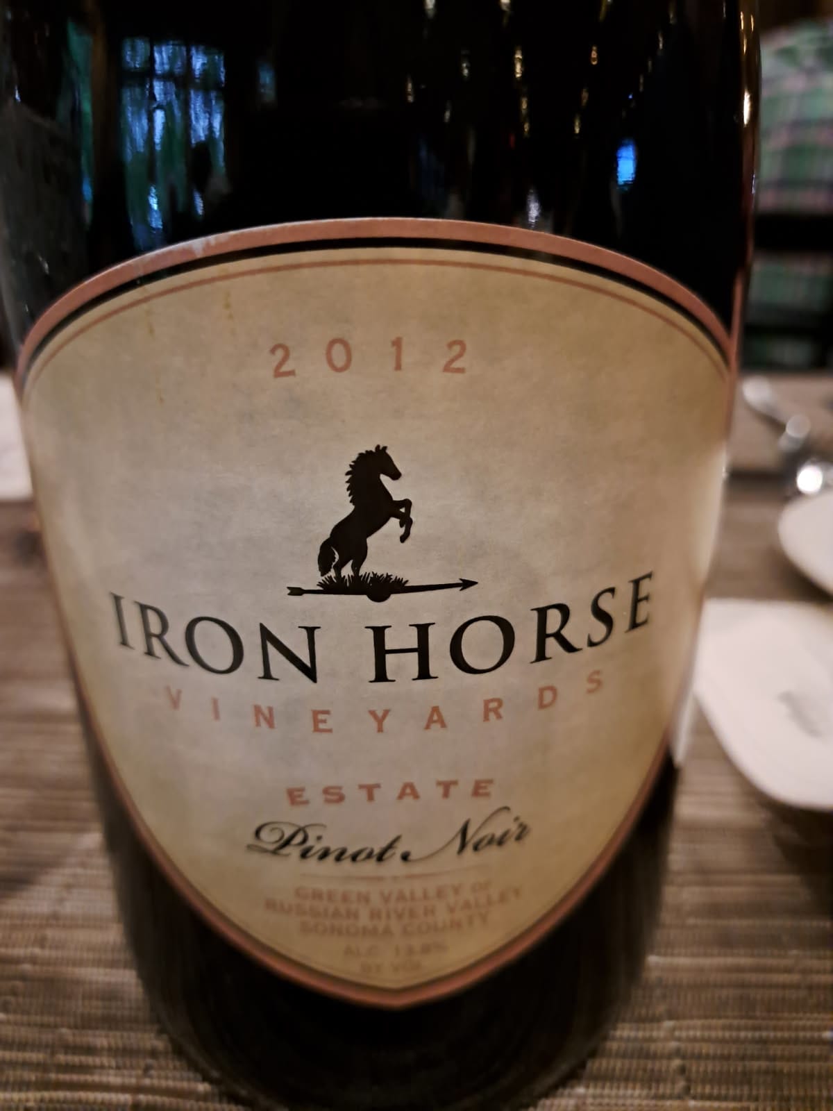 iron horse pinot