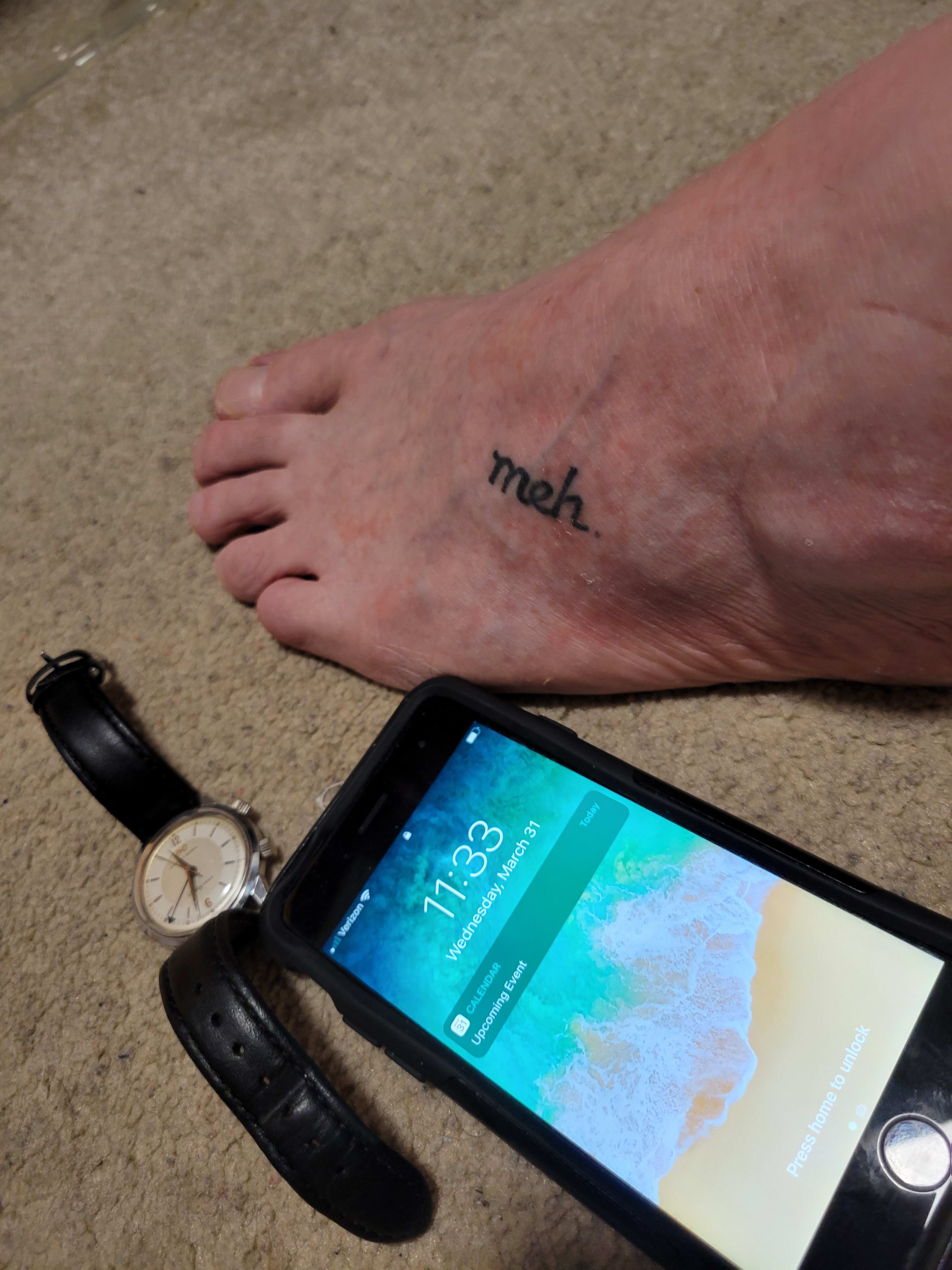 fugly foot