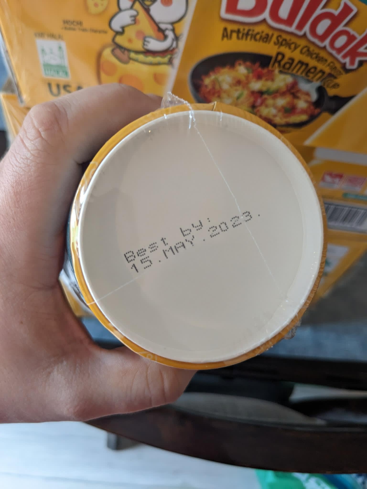 Some expired ramen