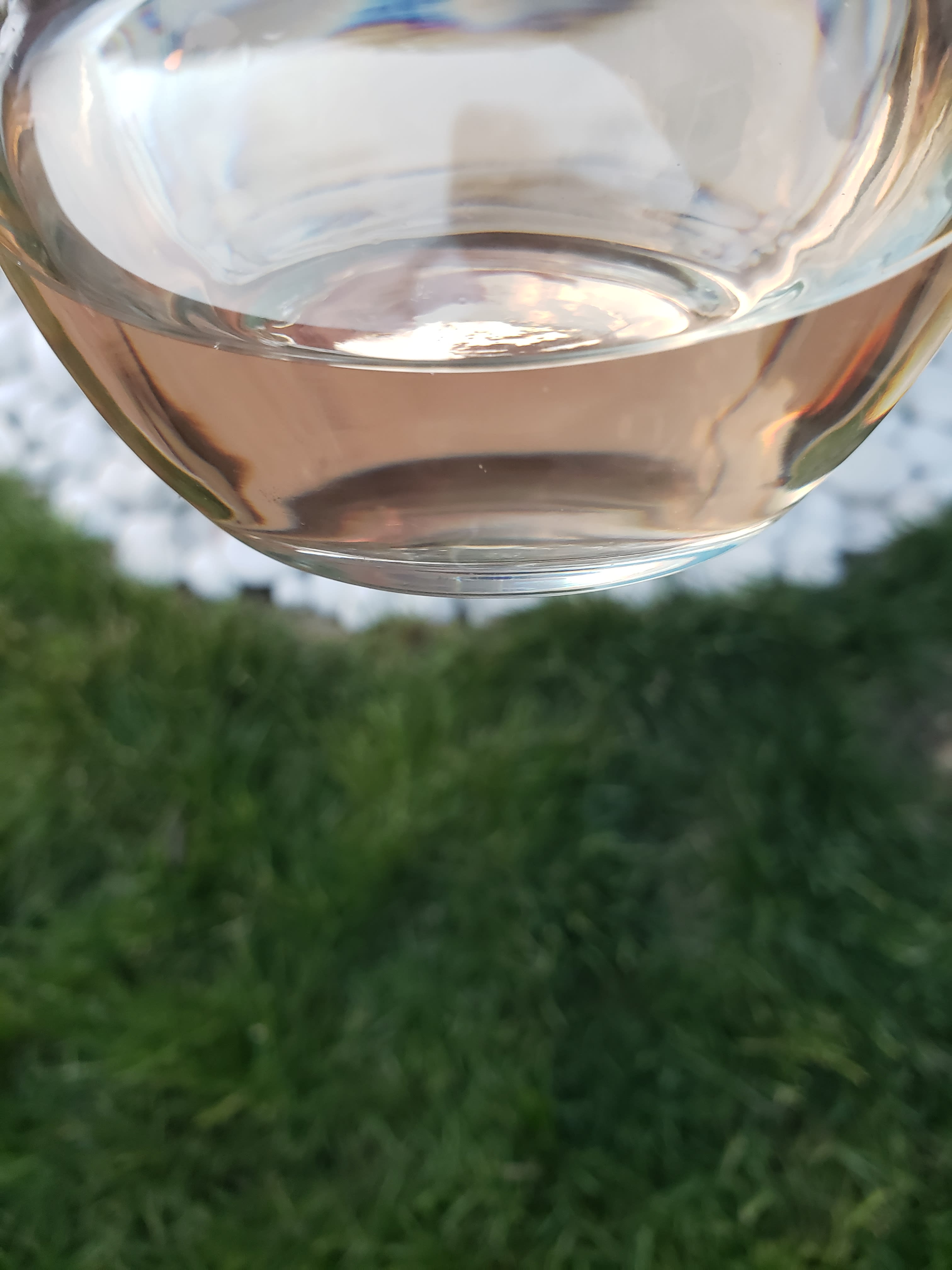 Glass, close-up