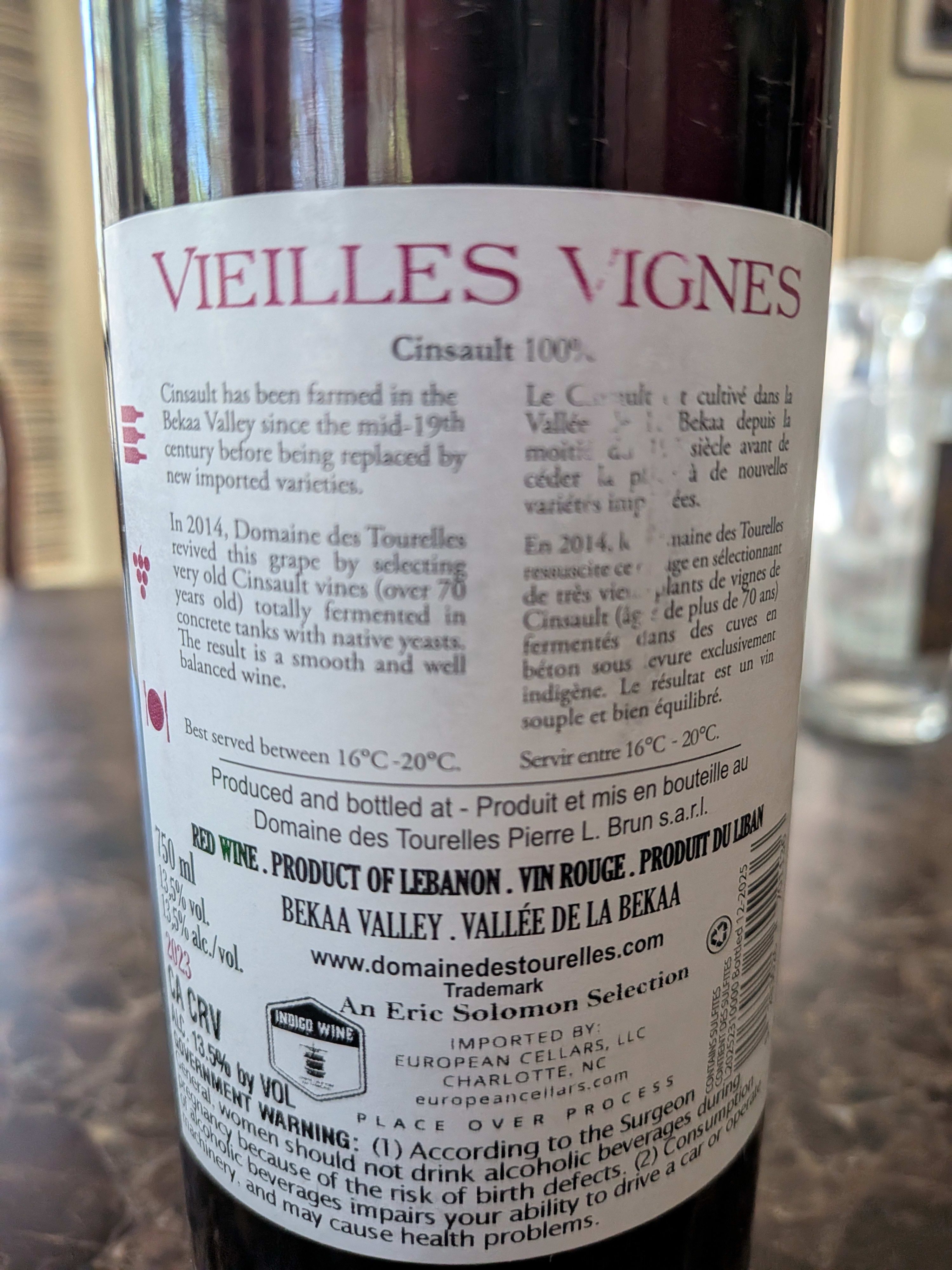back label