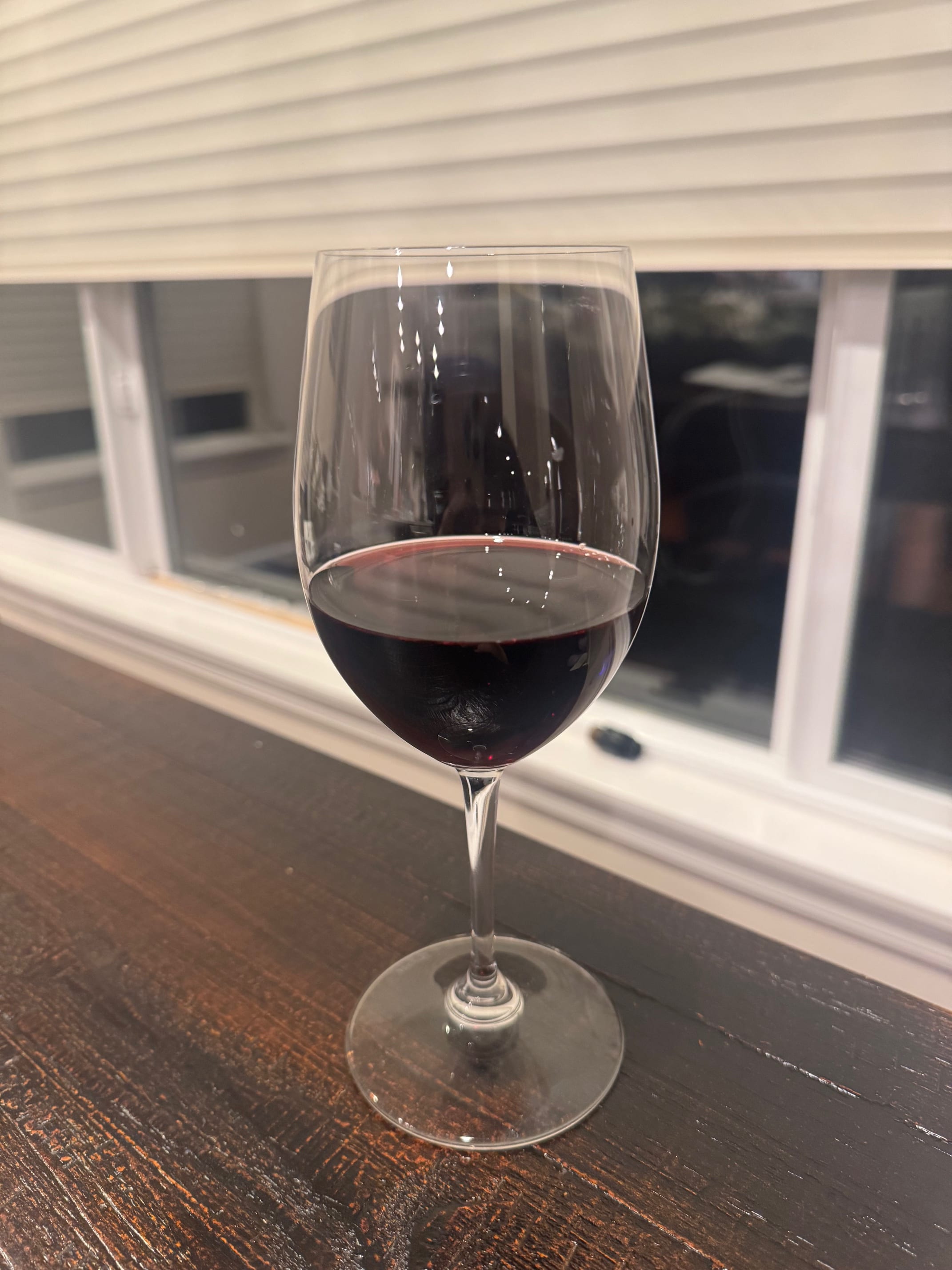 glass of wine
