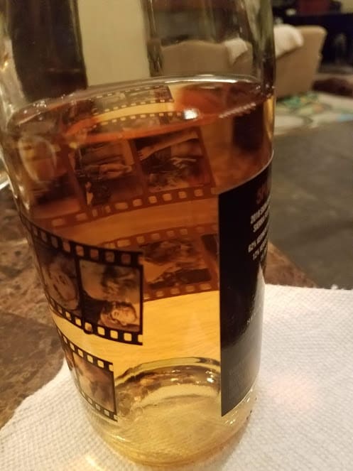 wine in bottle