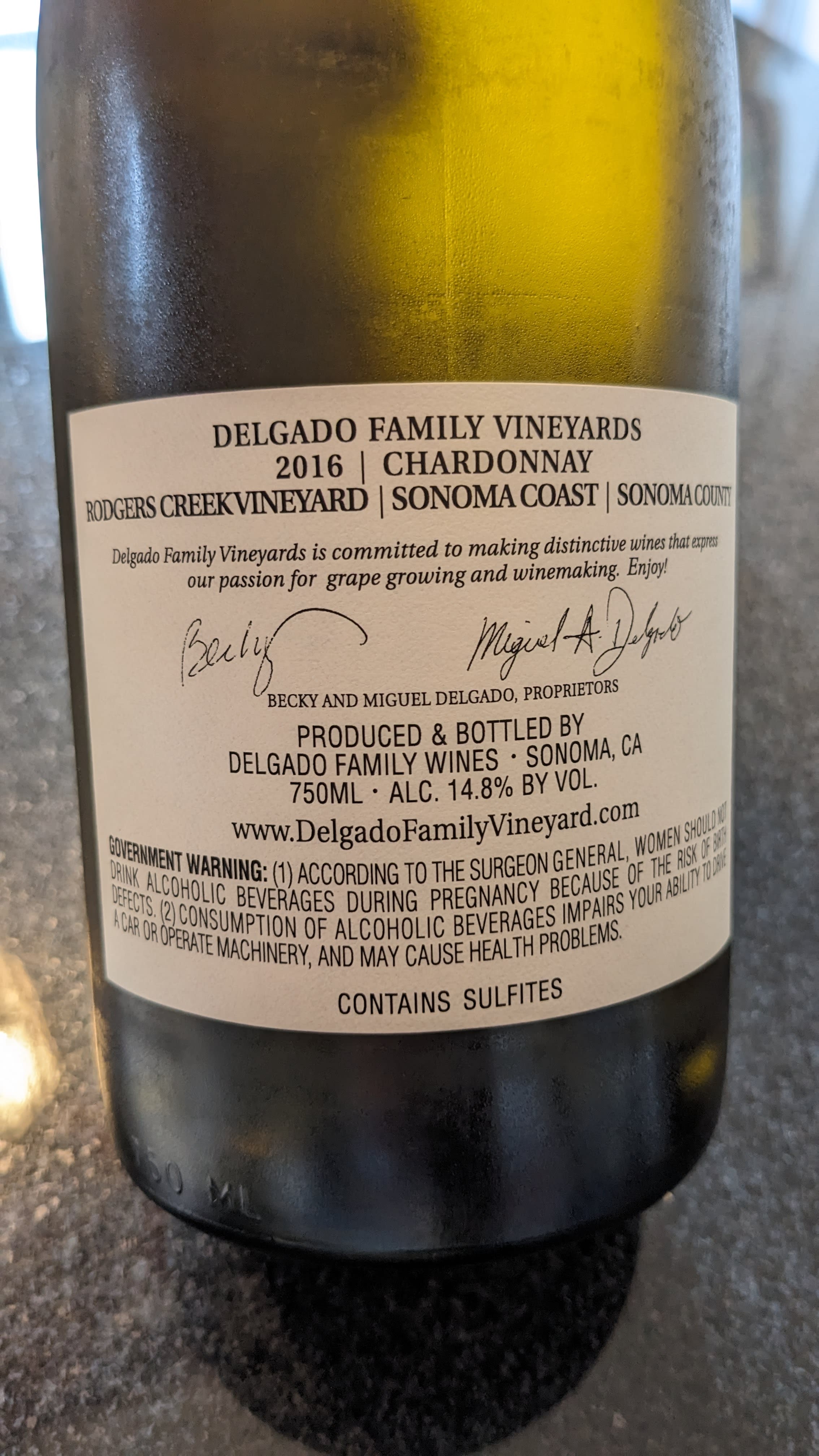 Bottle Back