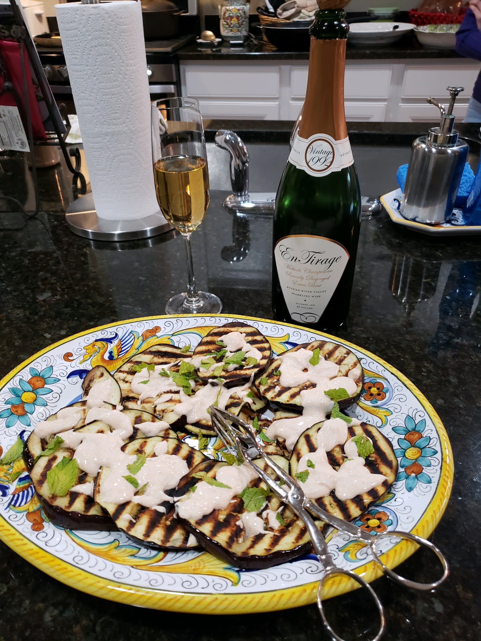 grilled eggplant