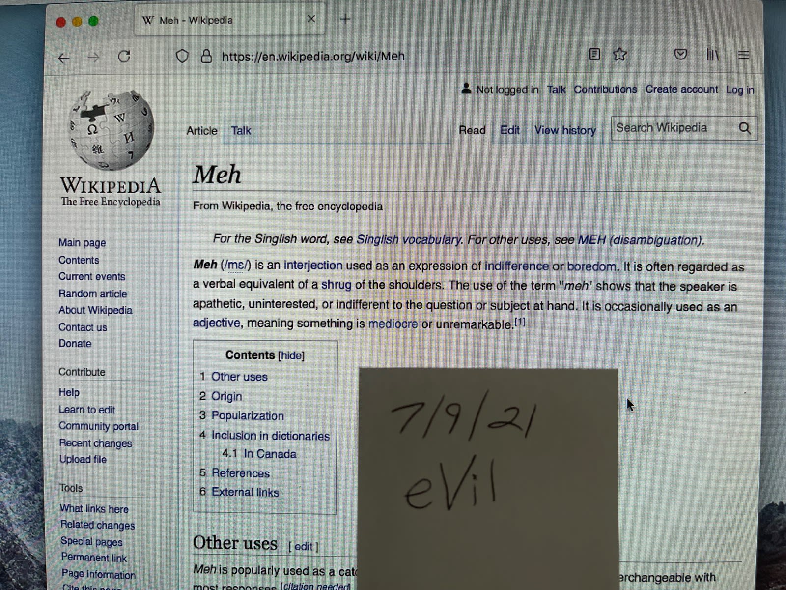 Meh!!