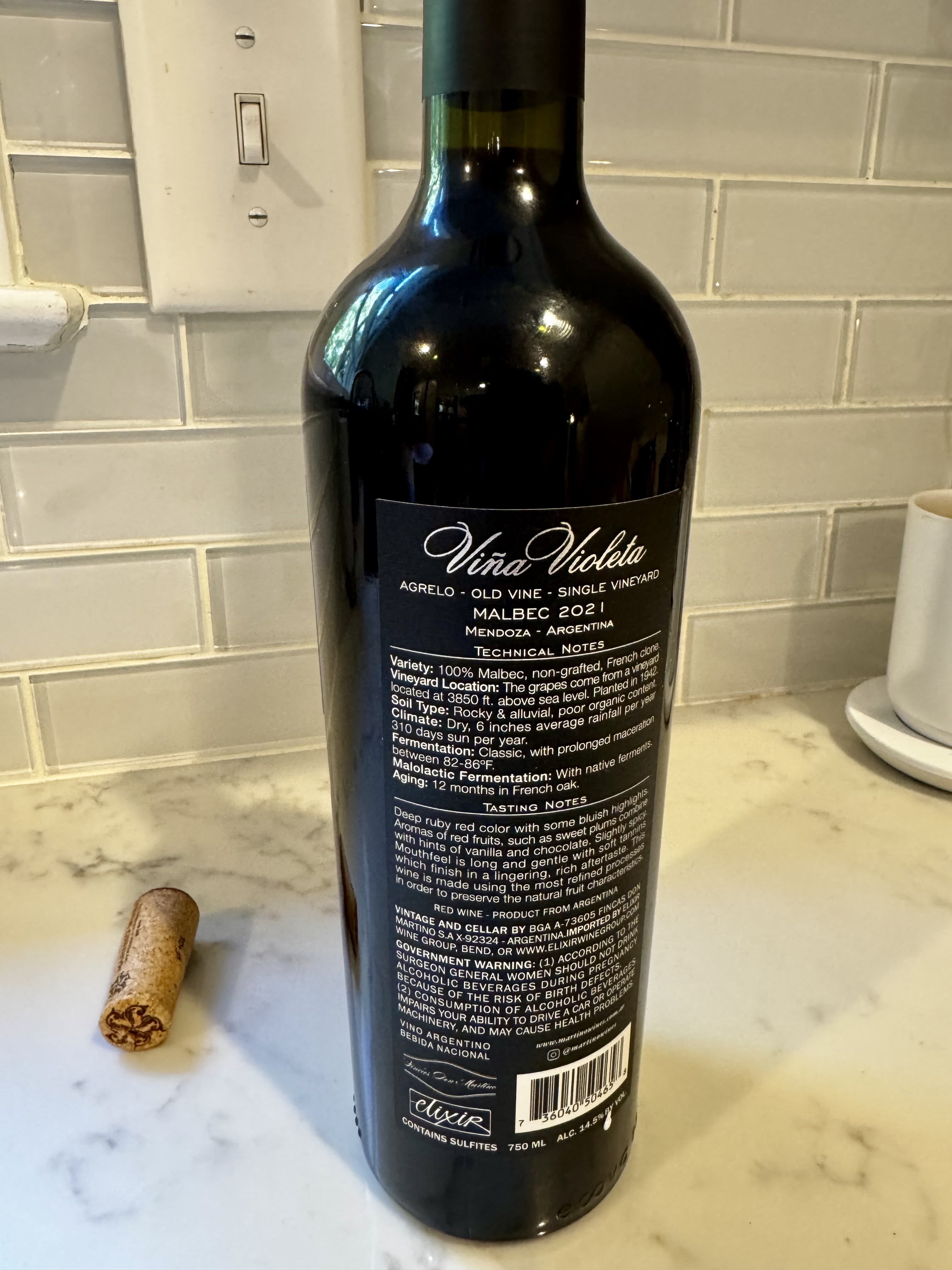 Bottle Rear
