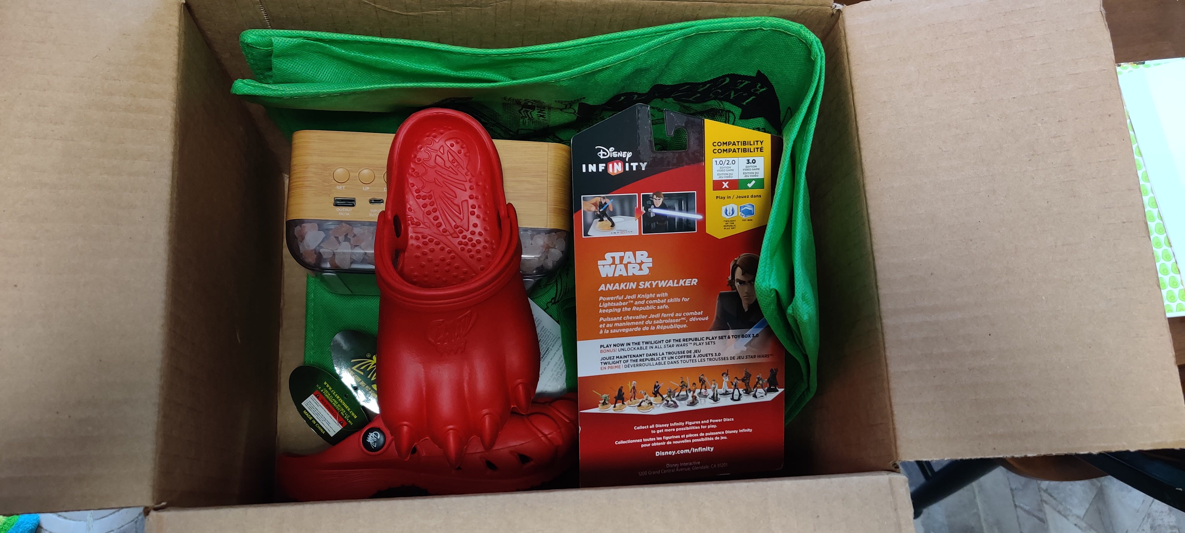 in the box