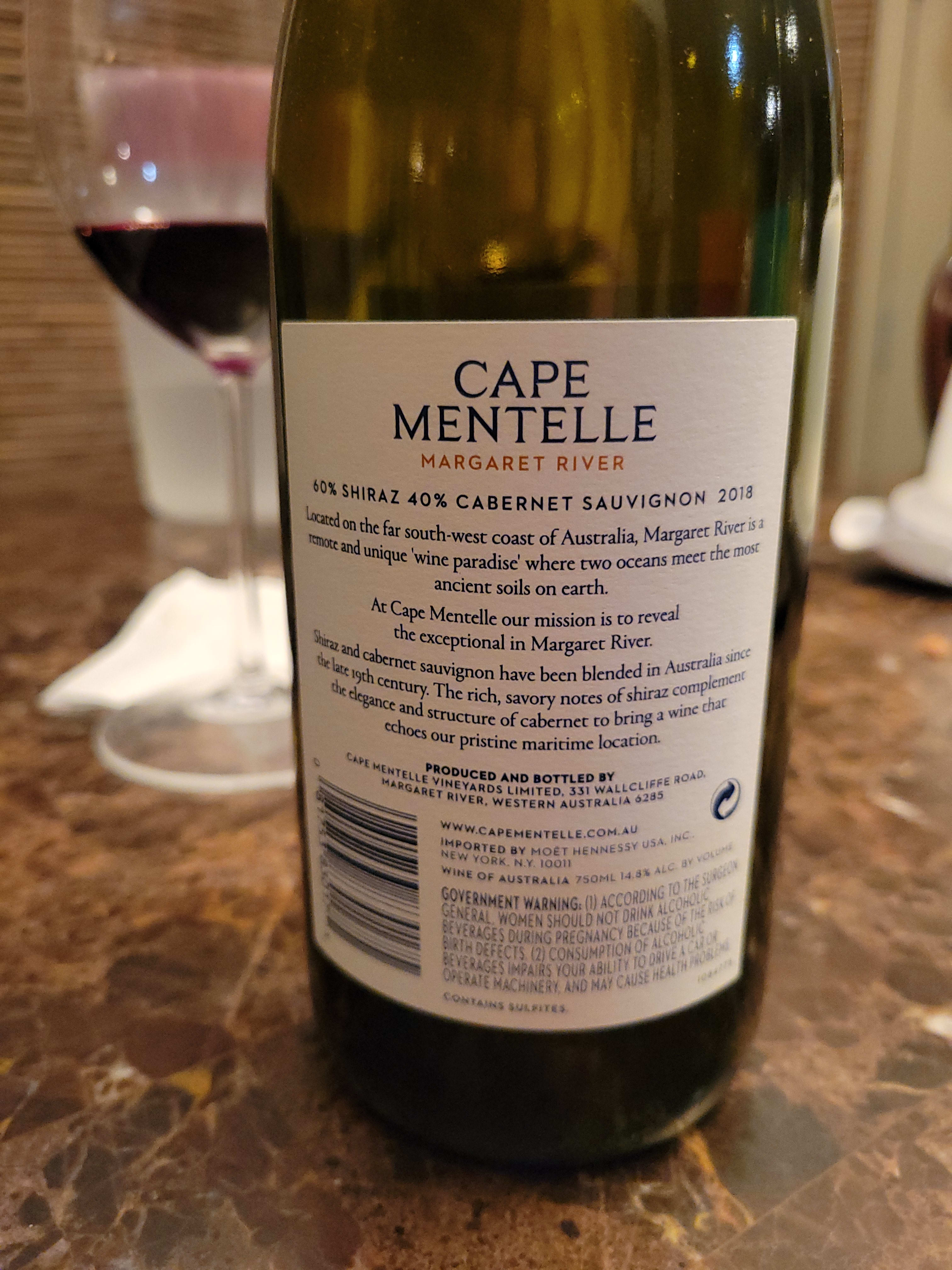 back label
