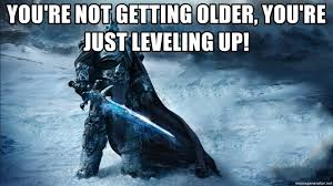 leveling up