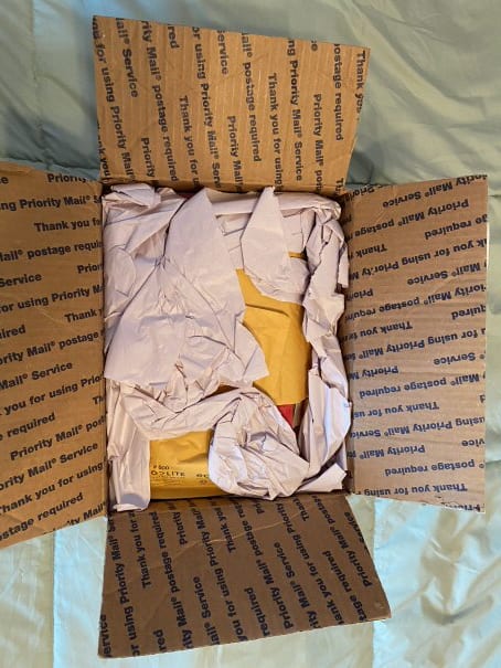 Open box