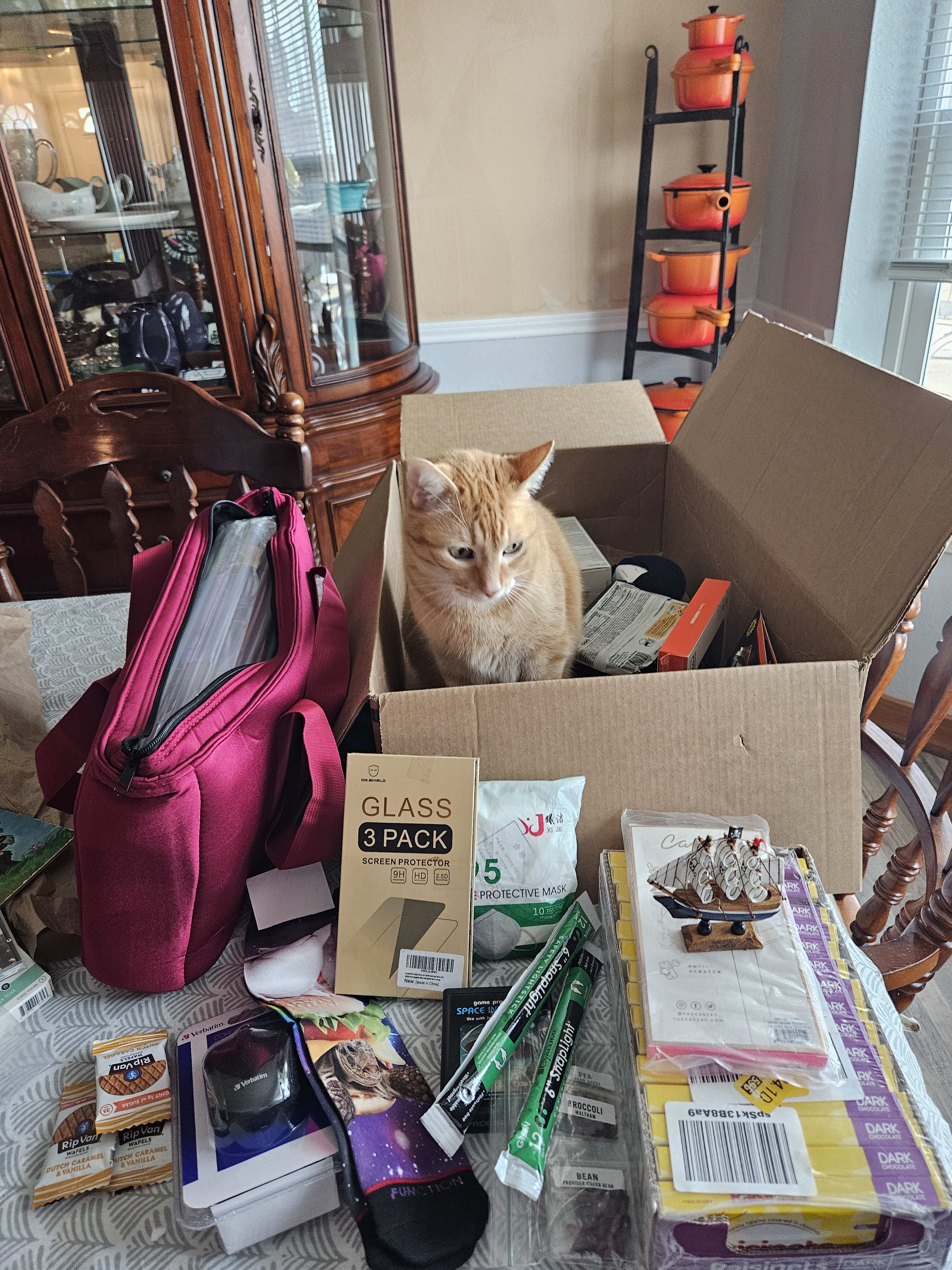 Squeaker in box