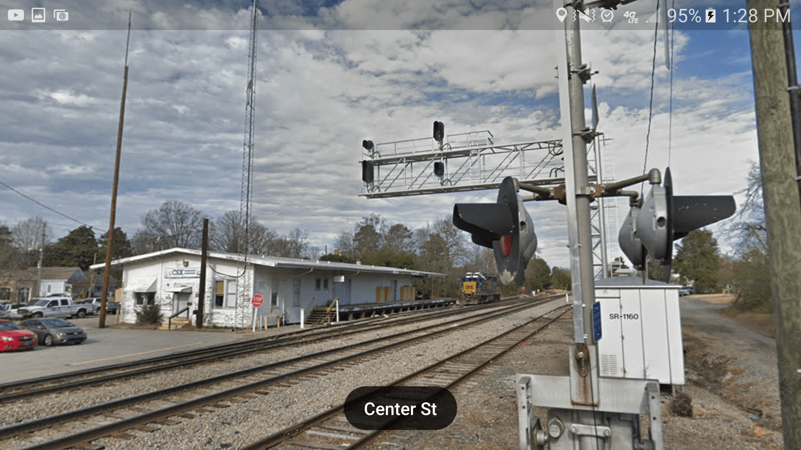 Freight depot