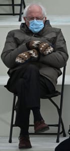 Bernie Sanders mittens meme