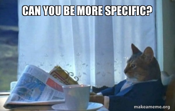 specificity
