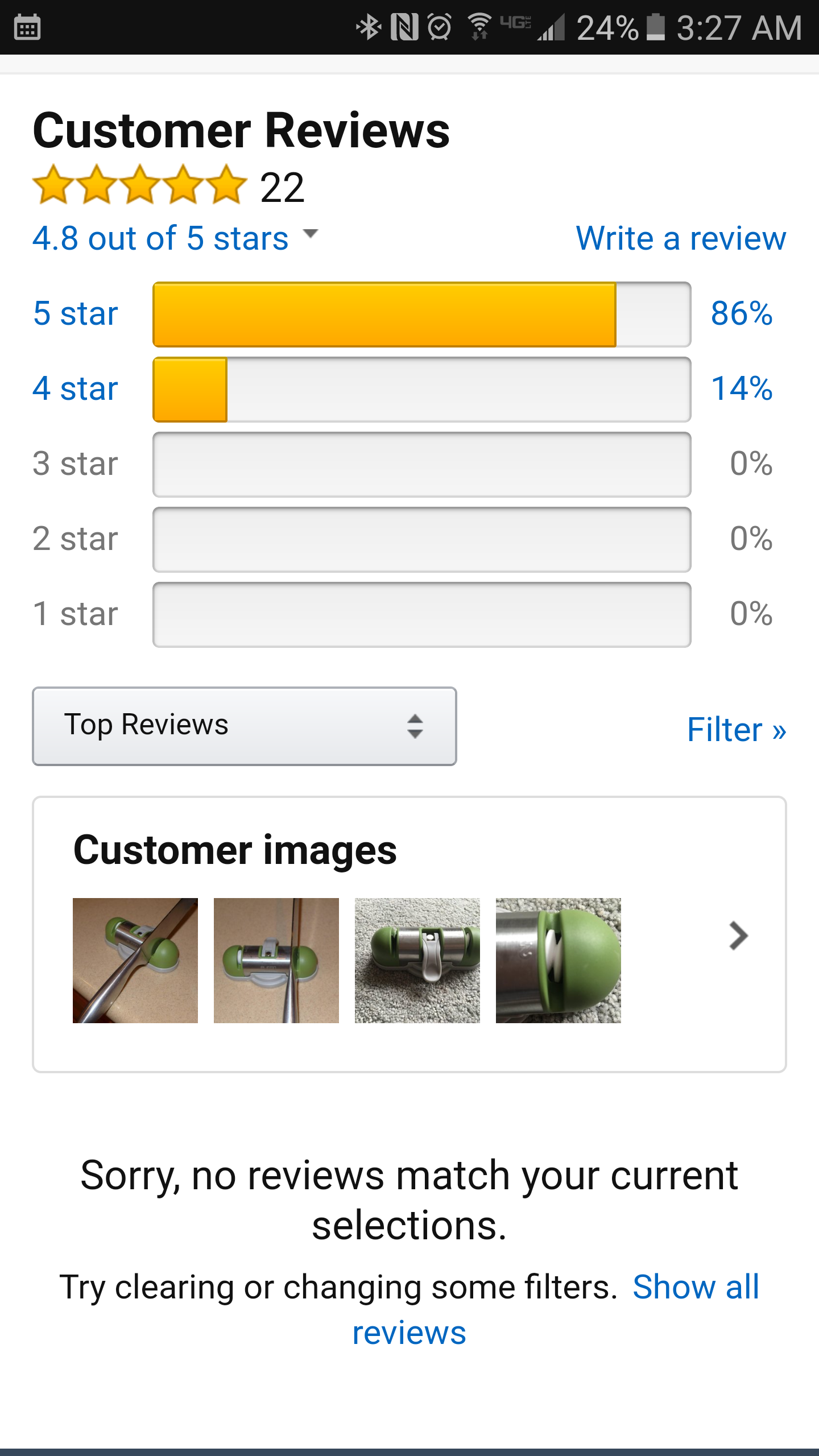 Amazon reviews